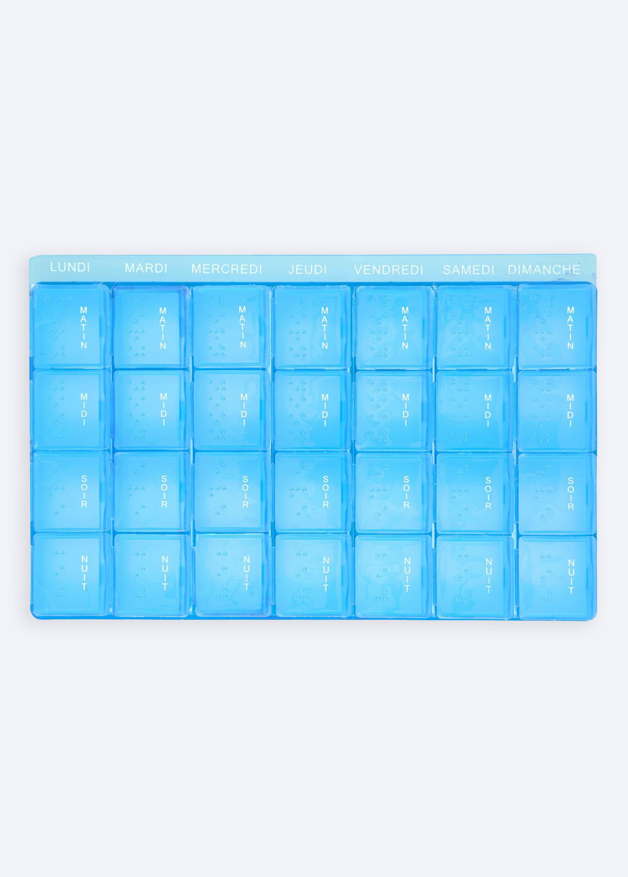 Pilulier 7 jours détachables BLEU CMP-SB10883/48 FA1