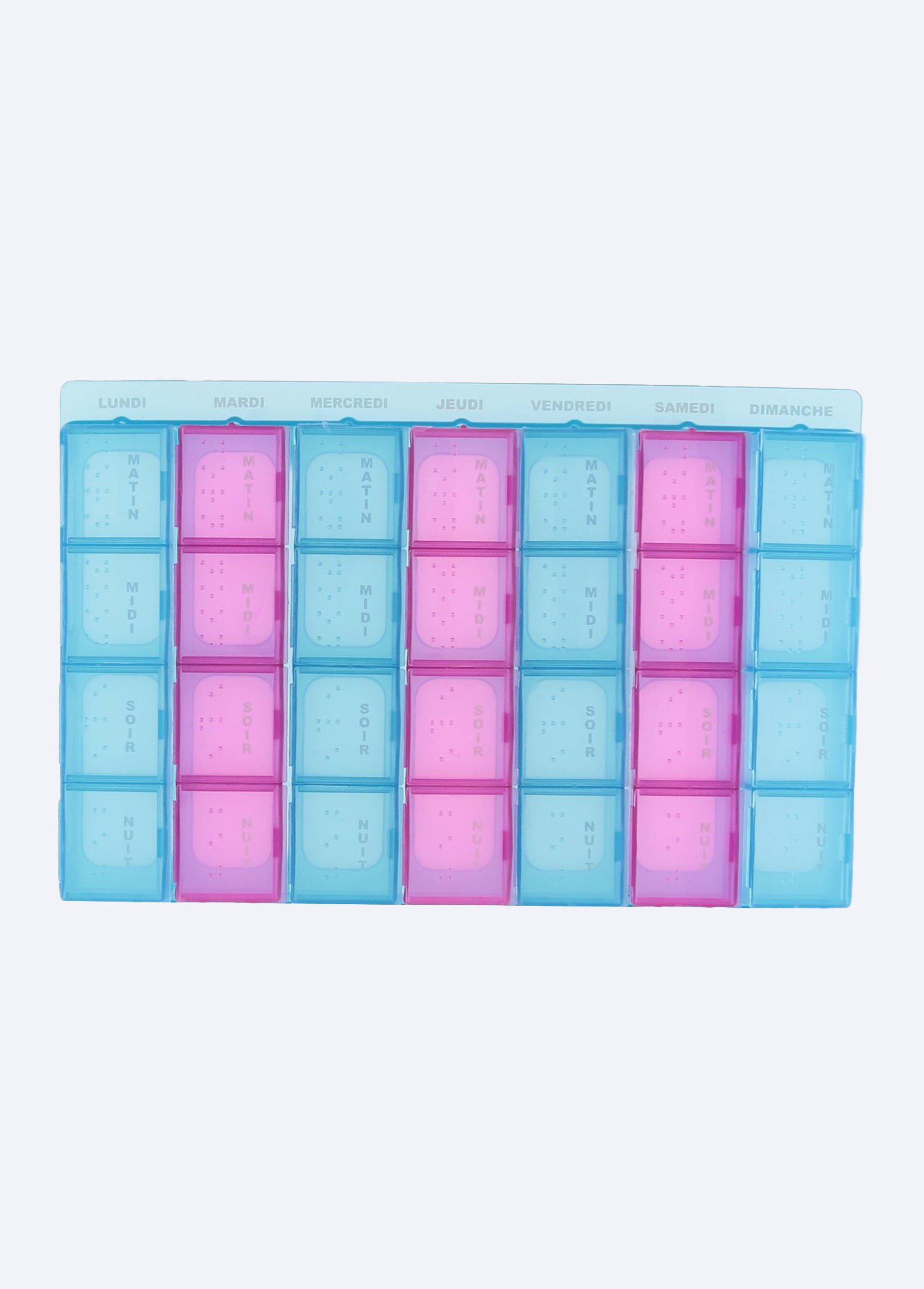 Pilulier 7 jours détachables