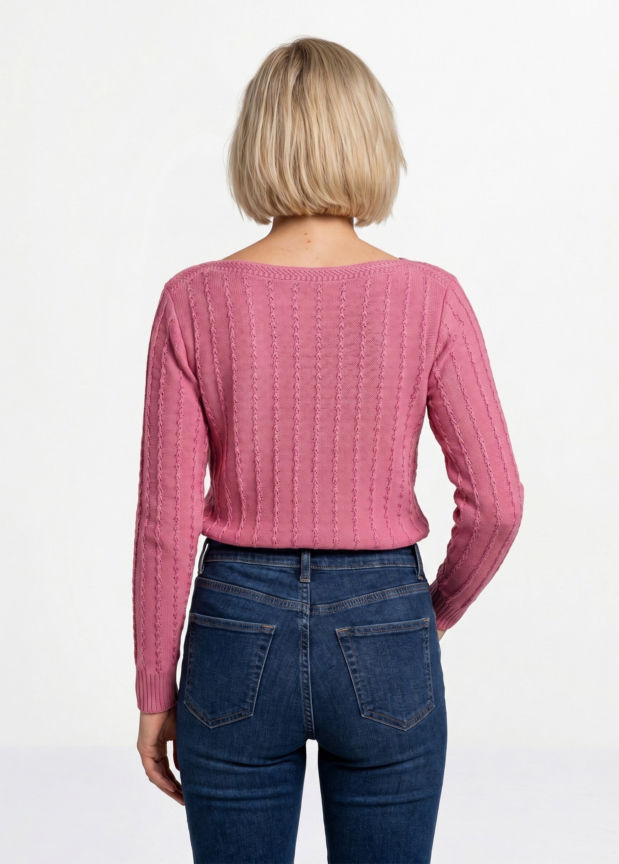 Pull col bateau manches 3/4
