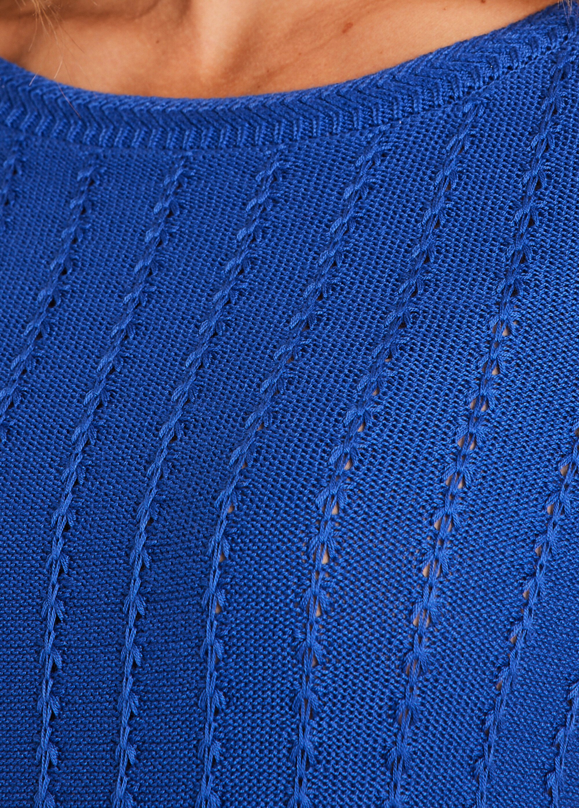 Pull col bateau manches 3/4