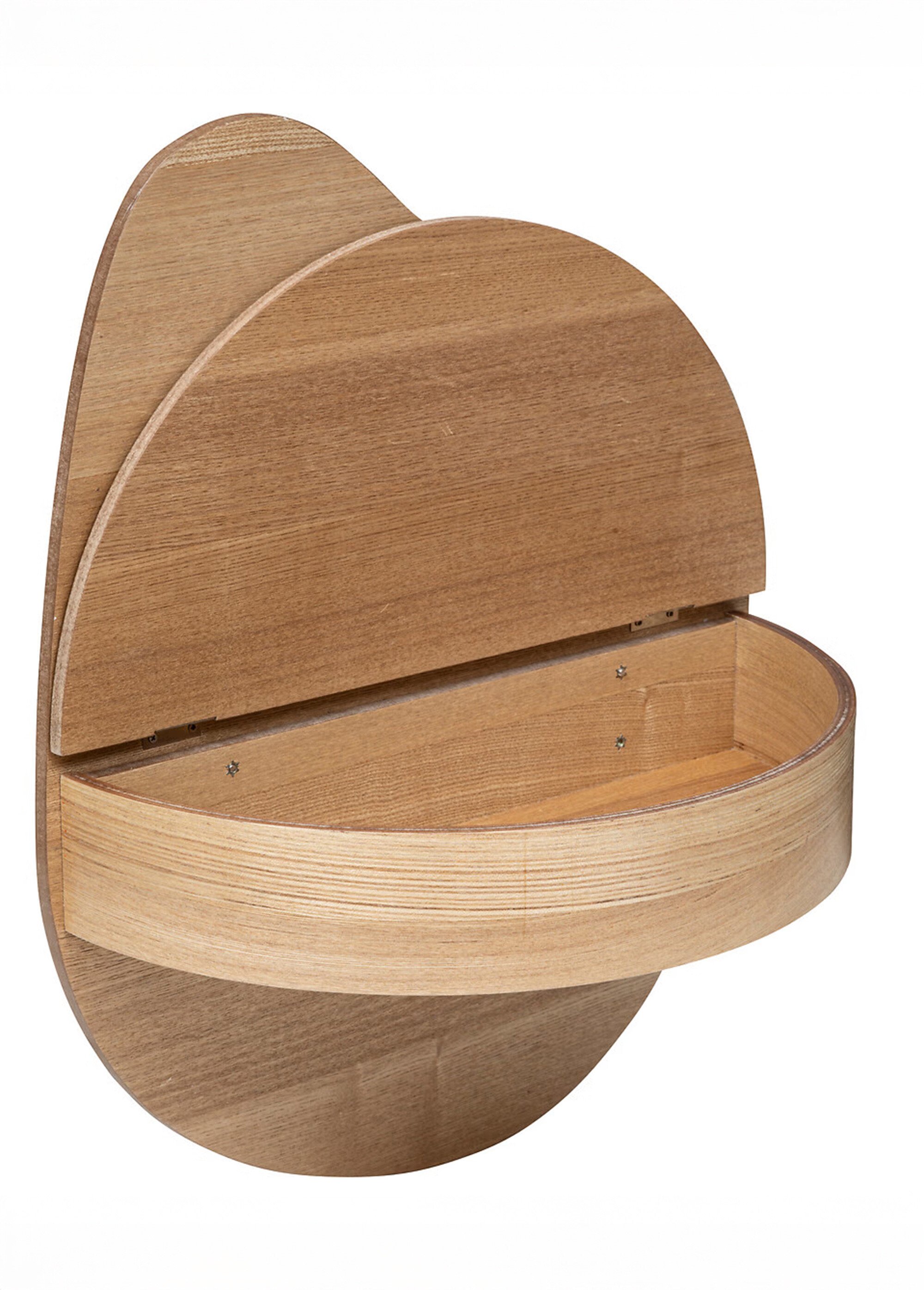 Tablette murale avec rangement caché MARRON JJA-197645 DE1