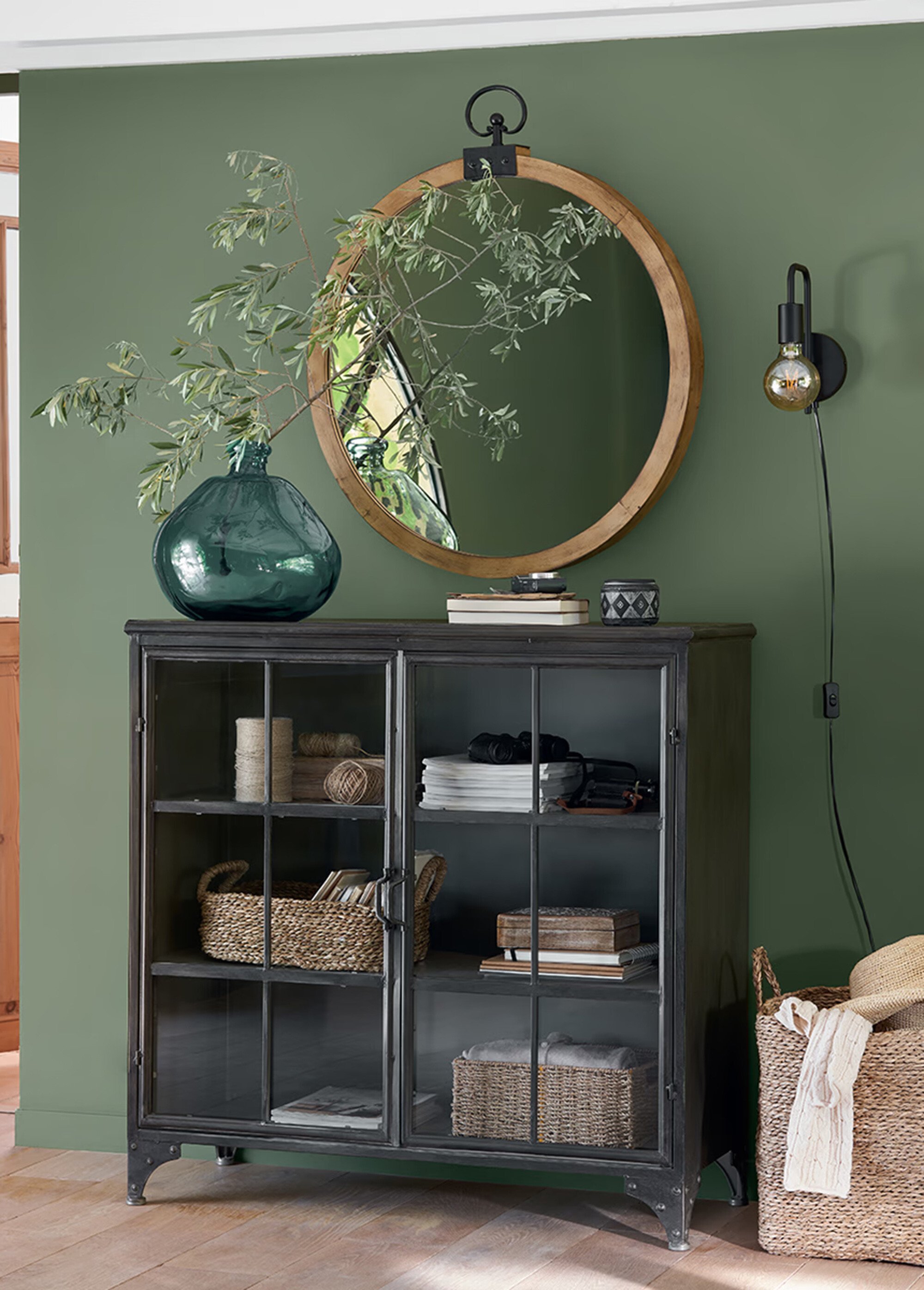 Applique murale design en acier, Keli NOIR JJA-182401B SI1