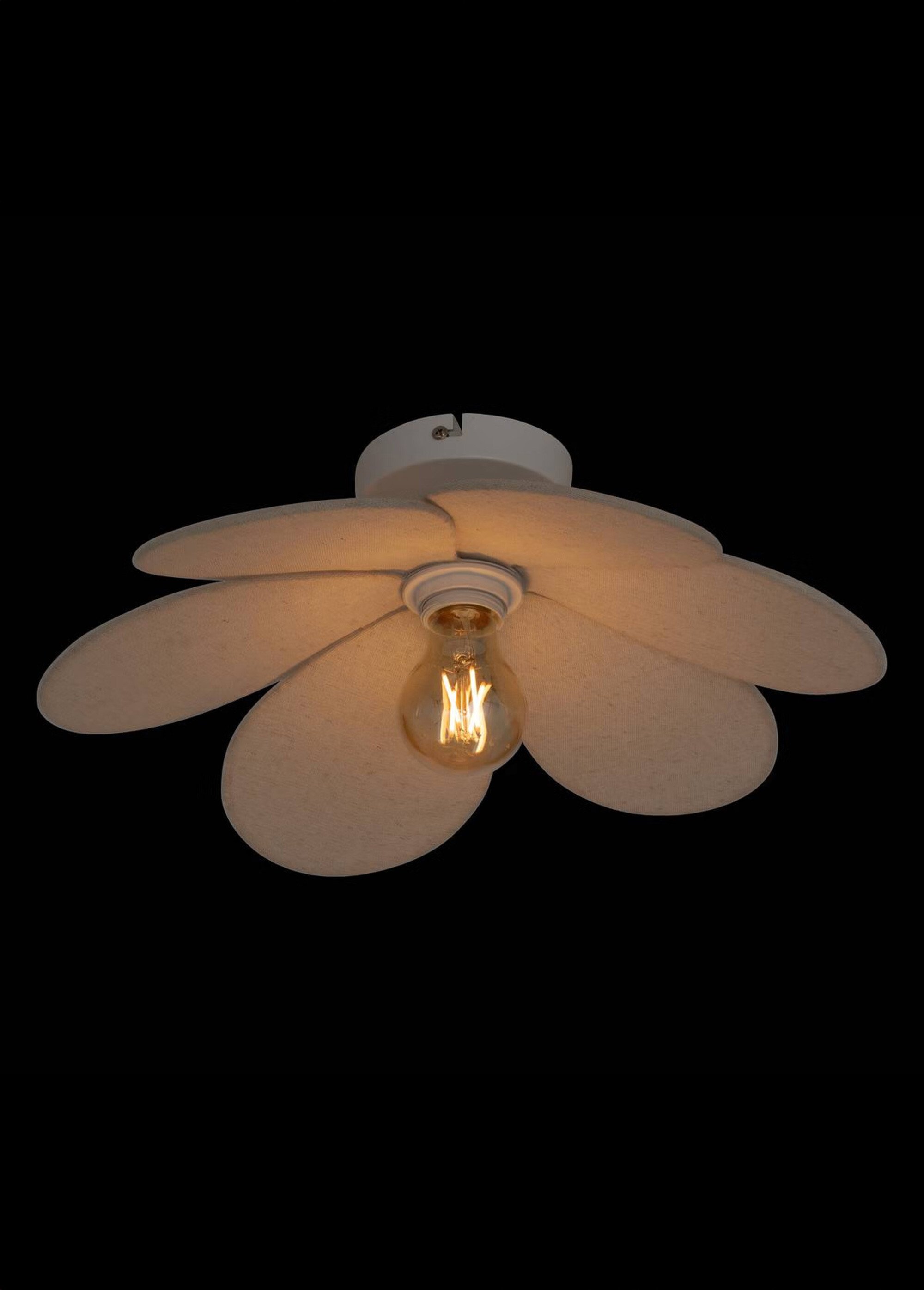 Applique murale pétale en lin, Naya BEIGE JJA-210340 DE1