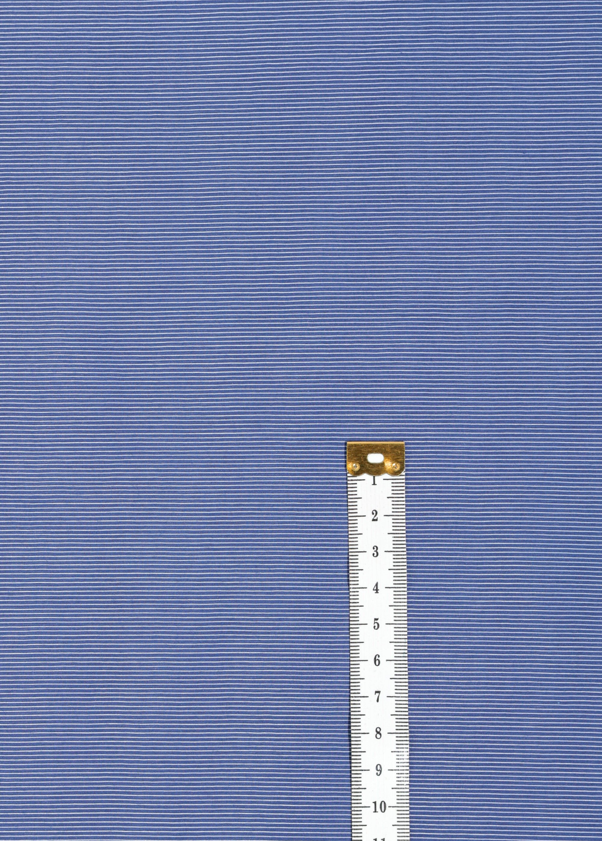 Coupon tissu voile rayures, Marthe