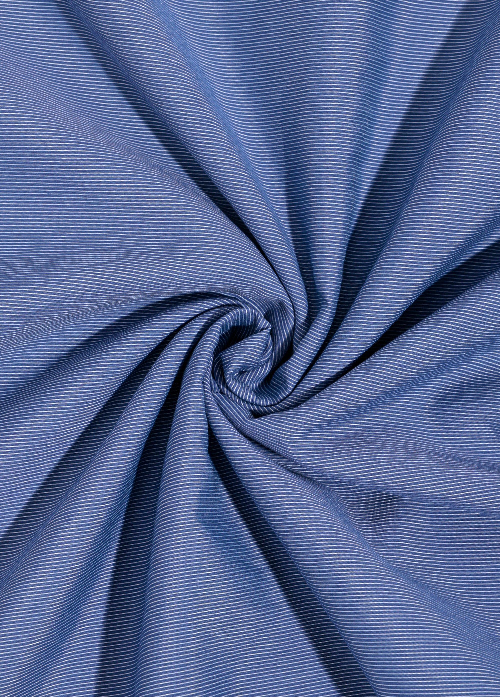 Coupon tissu voile rayures, Marthe