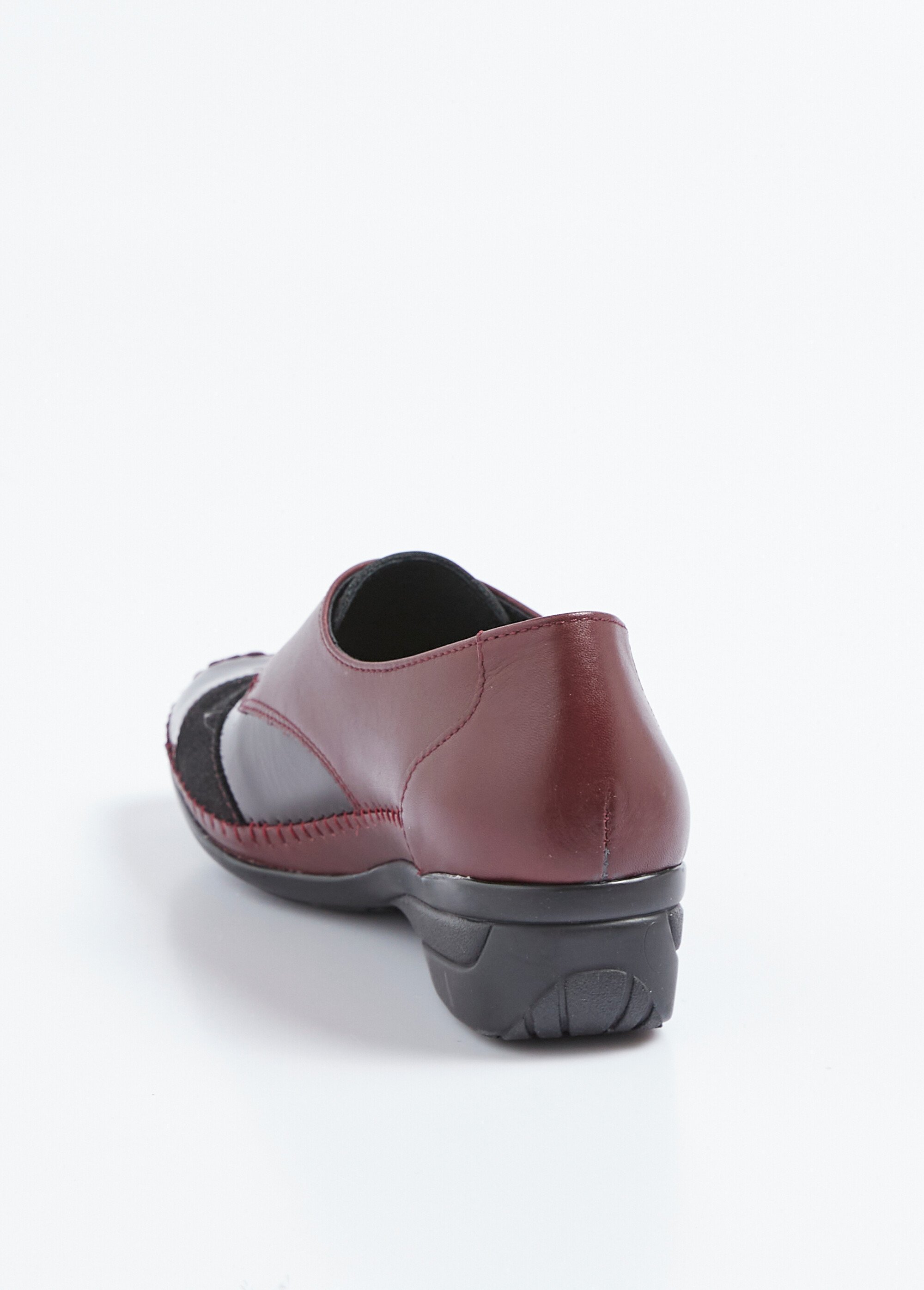 Derbies compensées scratchées Femme Rouge OREE DO1