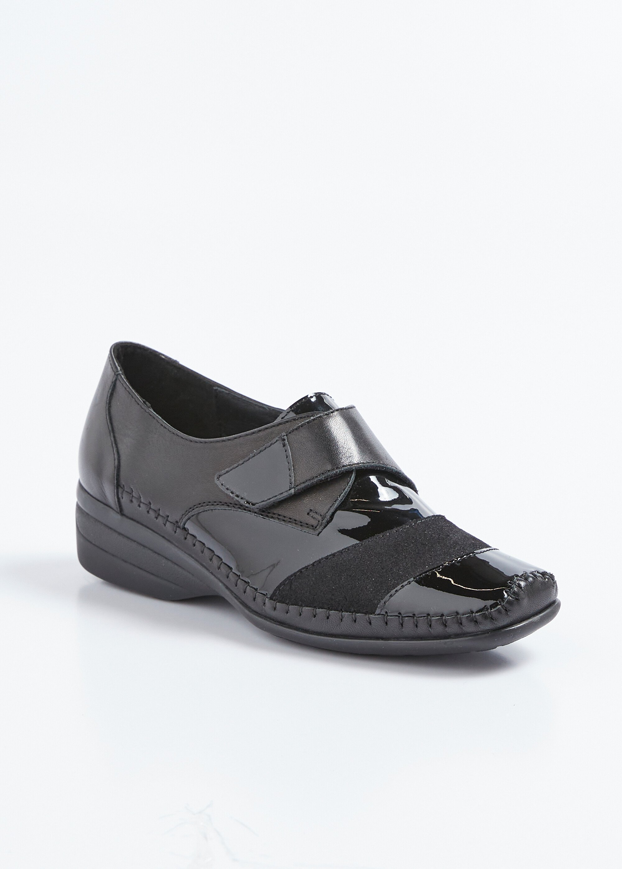 Derbies compensées scratchées Femme Noir OREE FA1