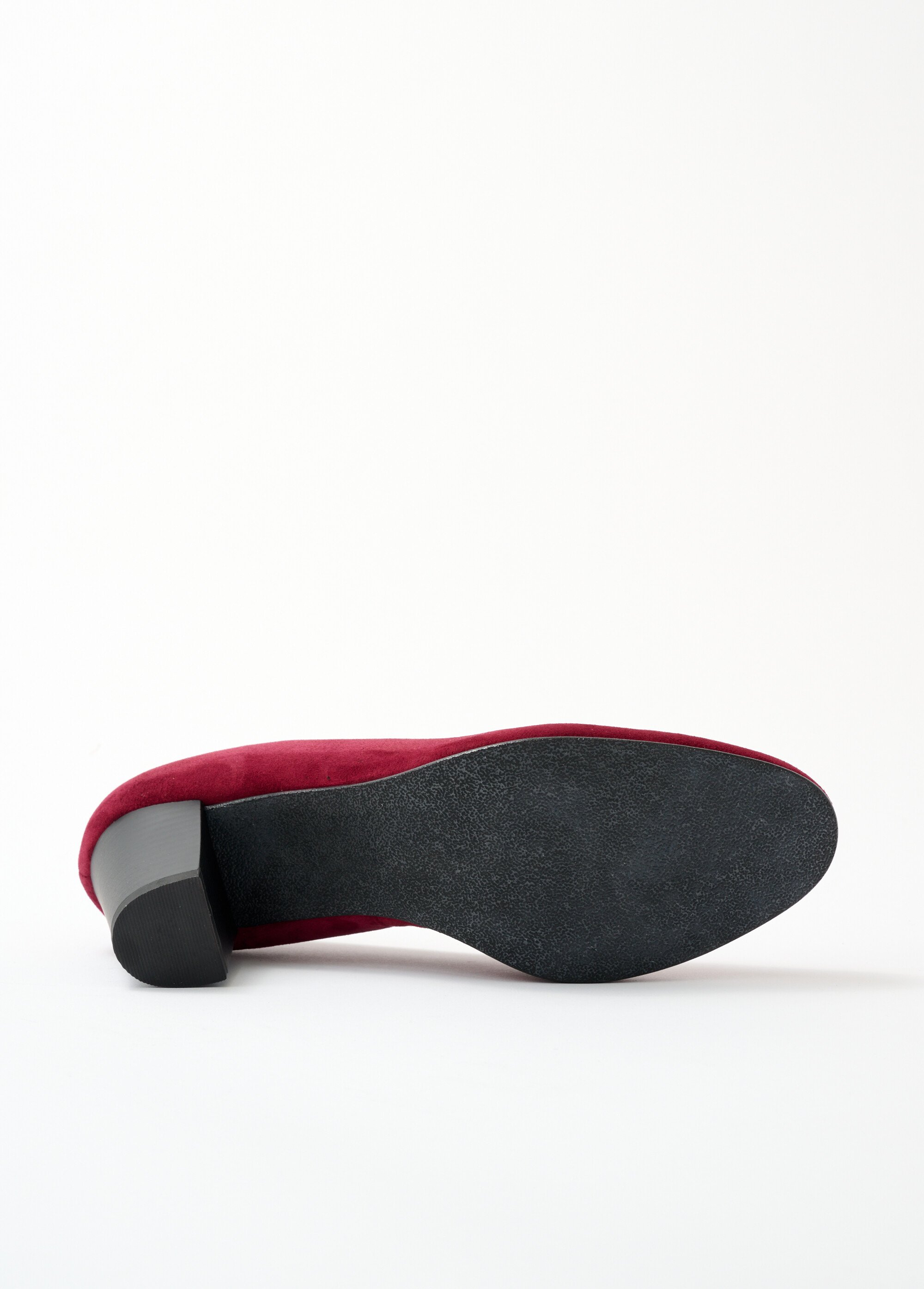 Escarpin largeur confort cuir bout rond Femme Rouge OCELOT UN1