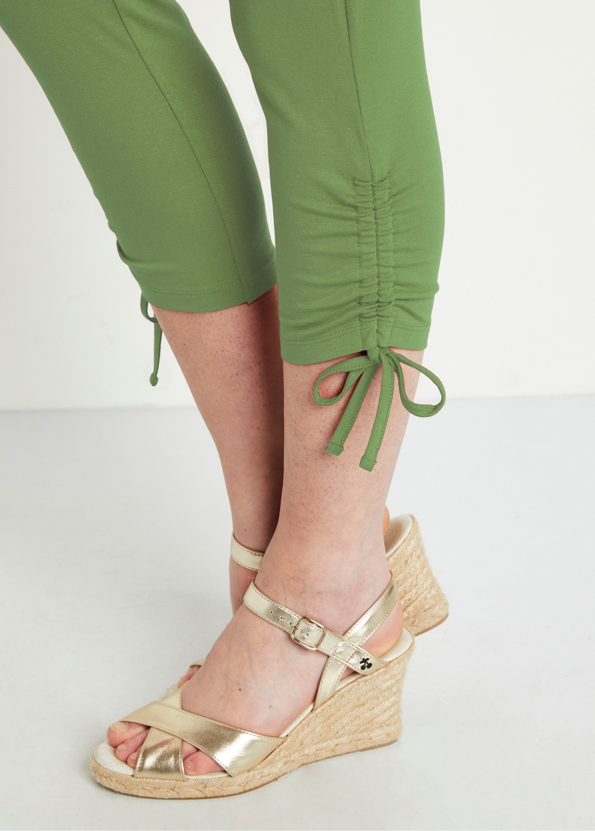 Legging court ceinture élastiqué