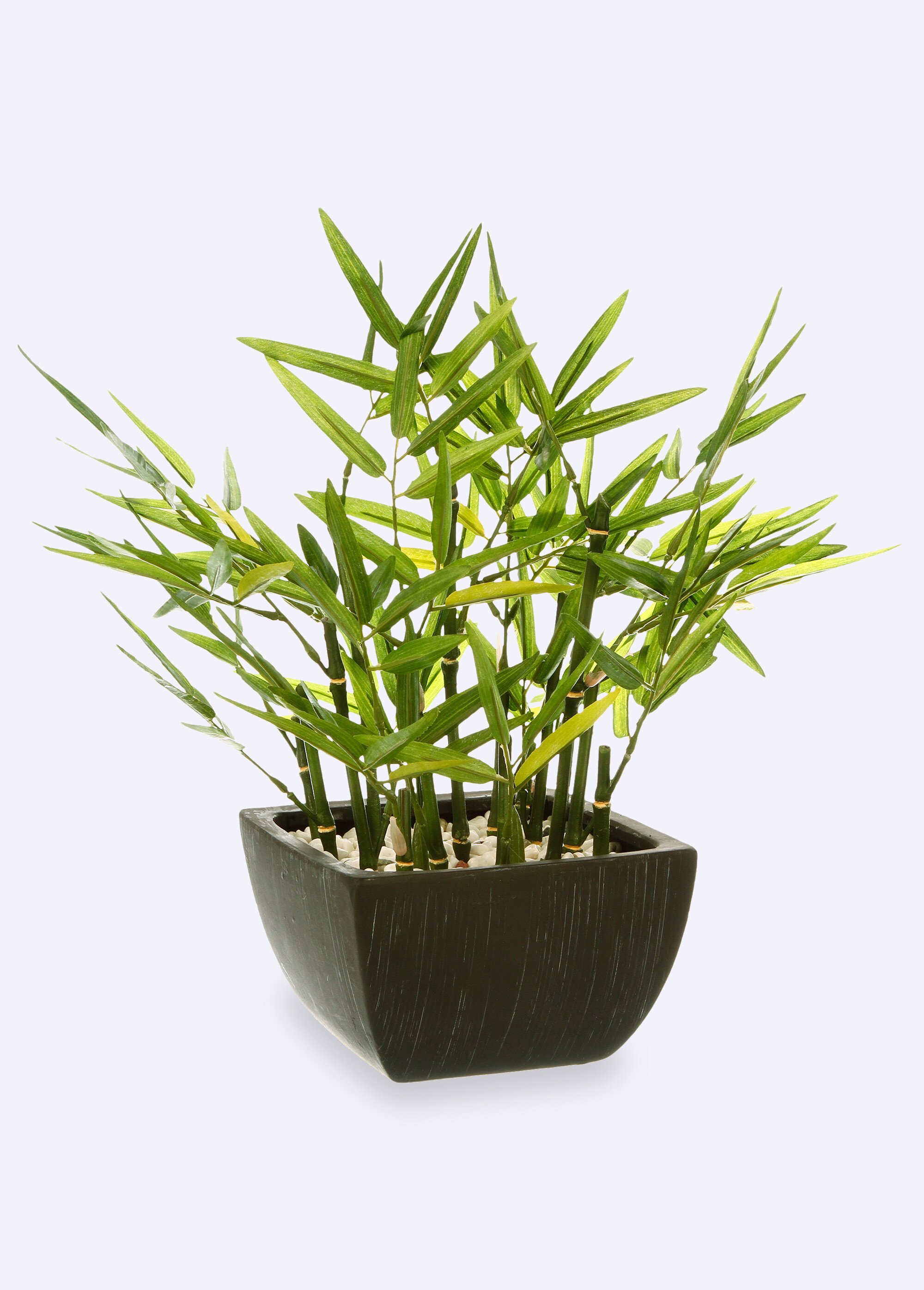Plante artificielle en pot type bambou