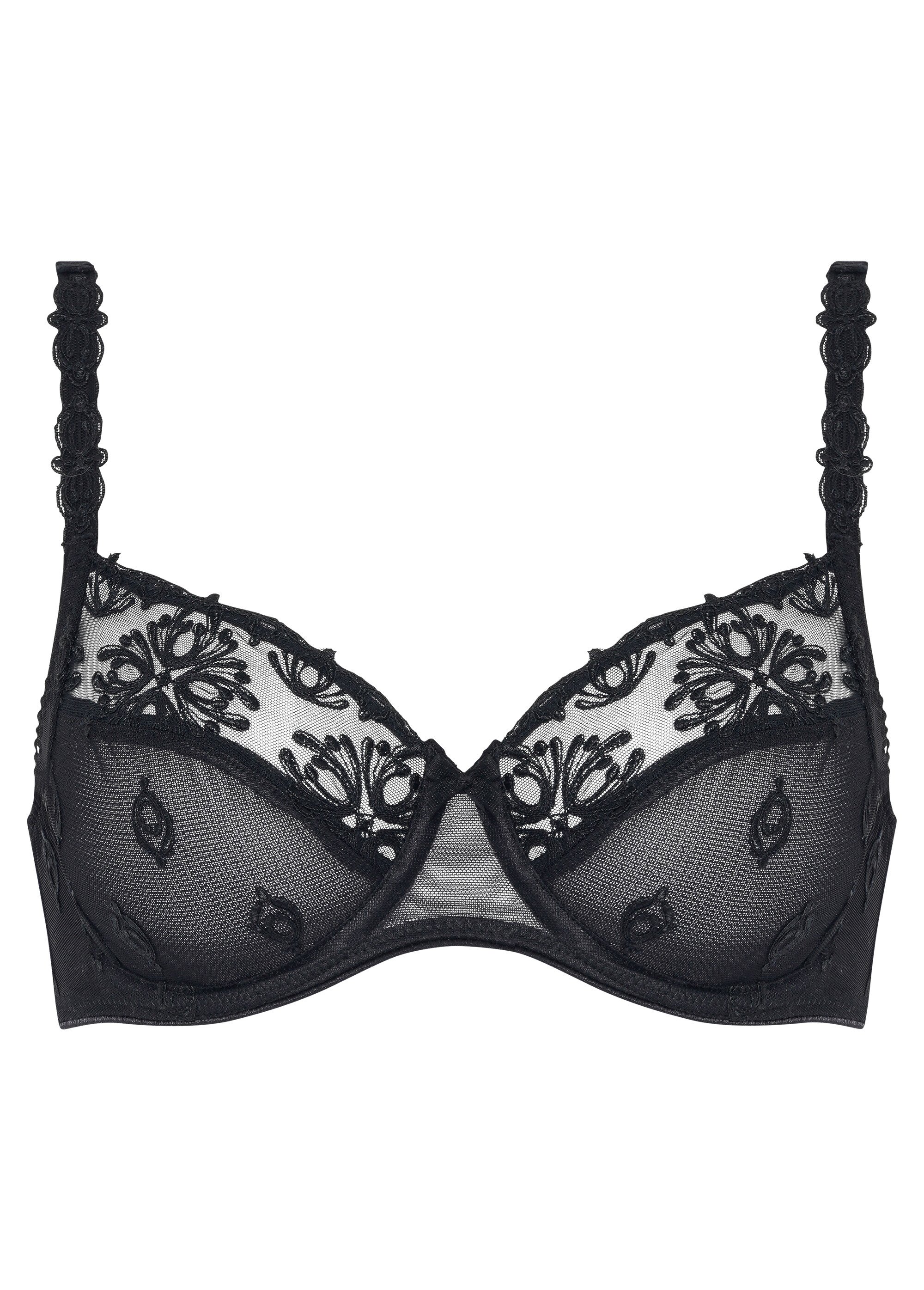 Soutien-gorge avec armatures très enveloppant Femme Noir WAFUNI DE1