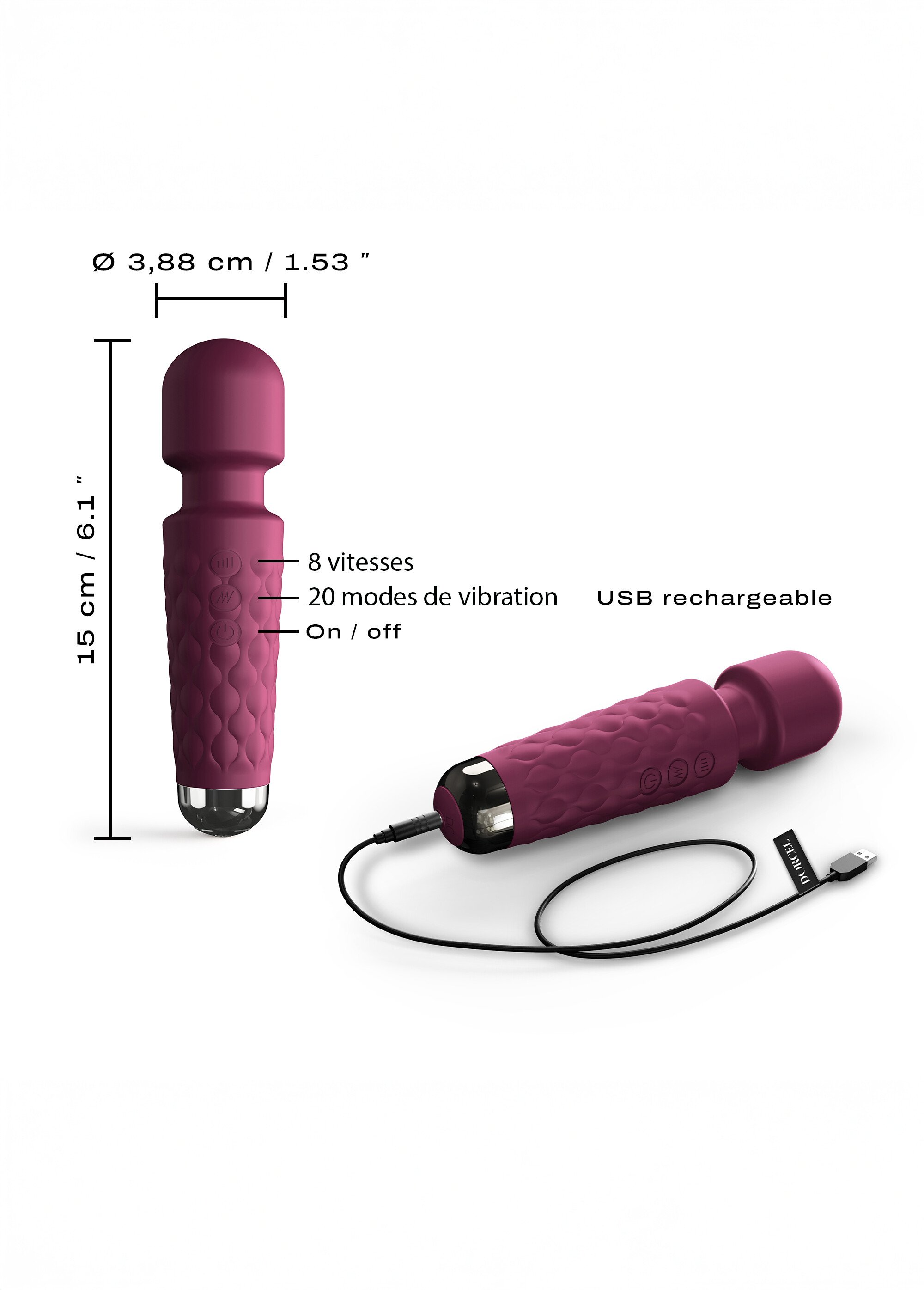 Stimulateur clitoridien, Mini Wanderful VIOLET LOV-6073148 DE2