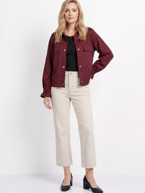 Veste mi-saison avec poignets resserrés Femme Rouge JB-A3227 SI1
