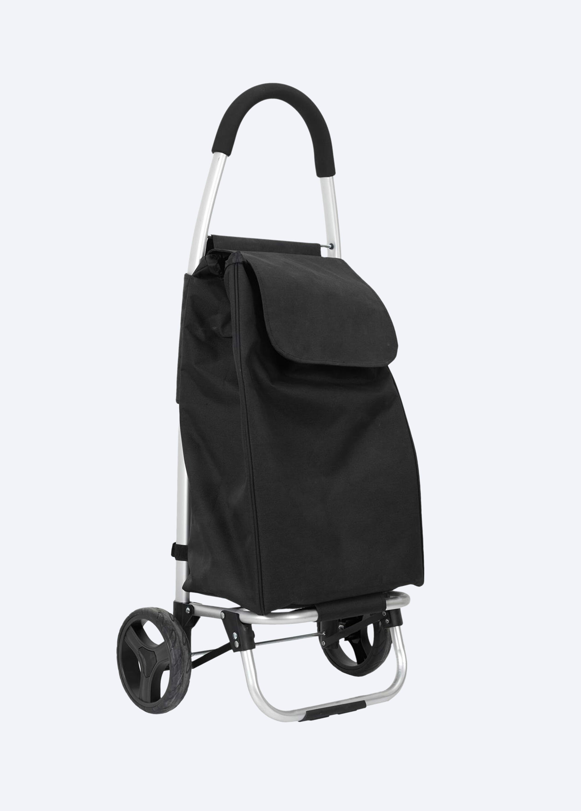 Chariot de shopping déperlant pliable Femme Noir CMP-SH1904 FA1