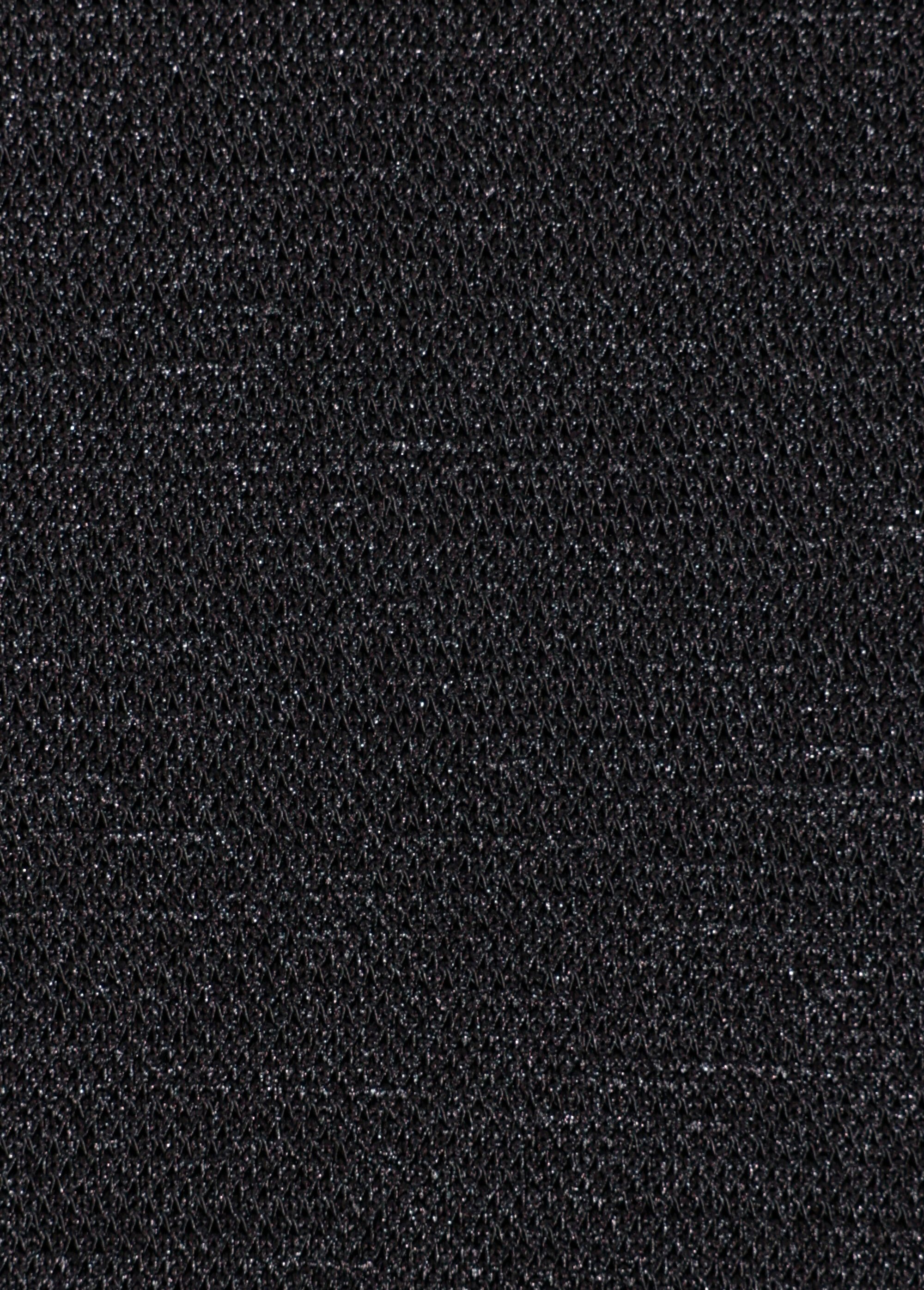 Coupon tissu maille polo, sombre NOIR COT140453 DE2