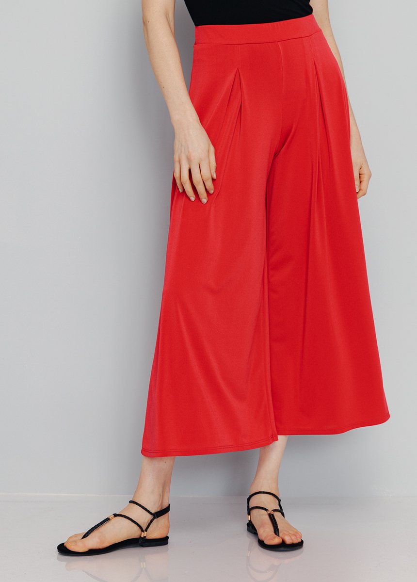 Jupe-pantalon unie ou imprimée