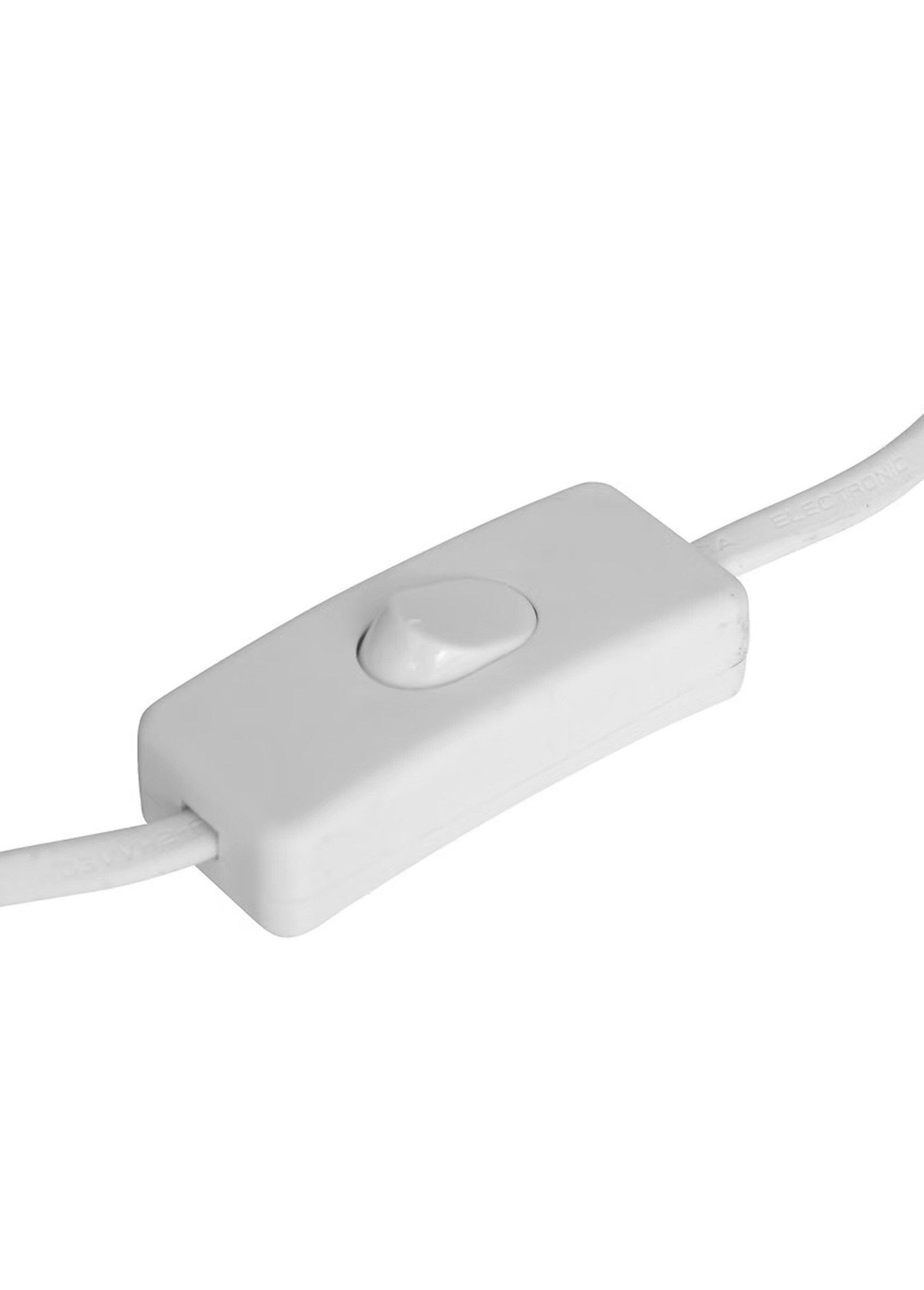 Lampe en céramique et chanvre tressé BLANC JJA-202668 DE2