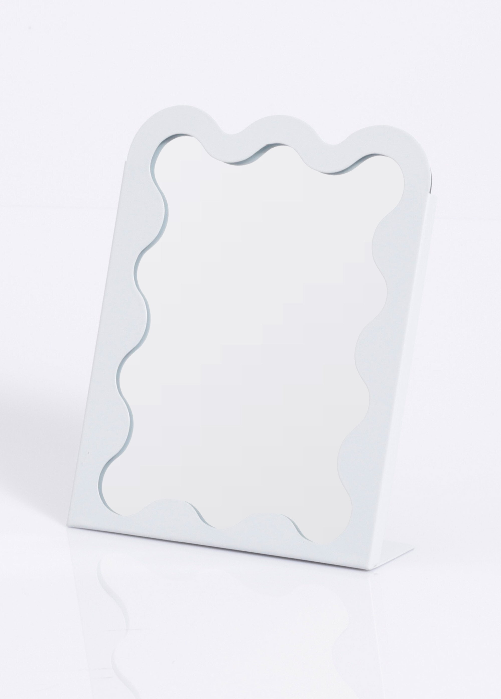 Miroir à poser en métal Blanc KP-NB1422200 DE1