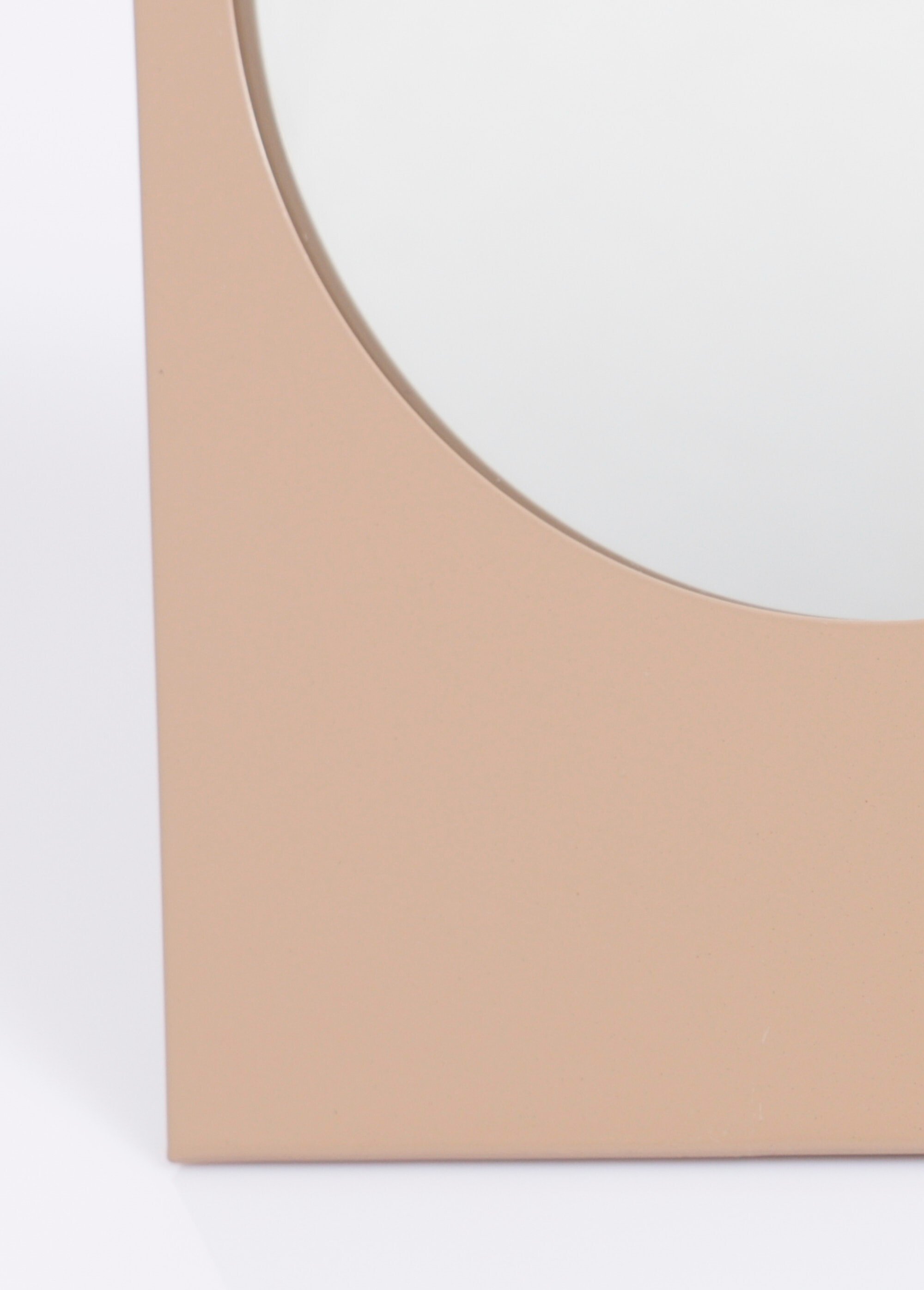 Miroir à poser en métal Marron KP-NB1422200 DE2