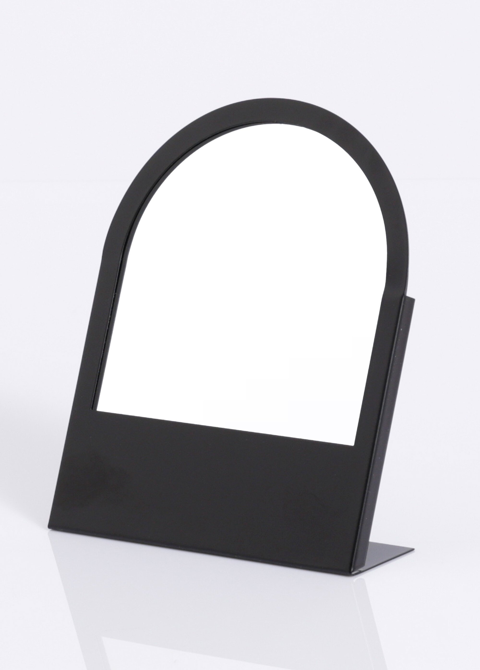 Miroir à poser en métal Noir KP-NB1422200 DE1