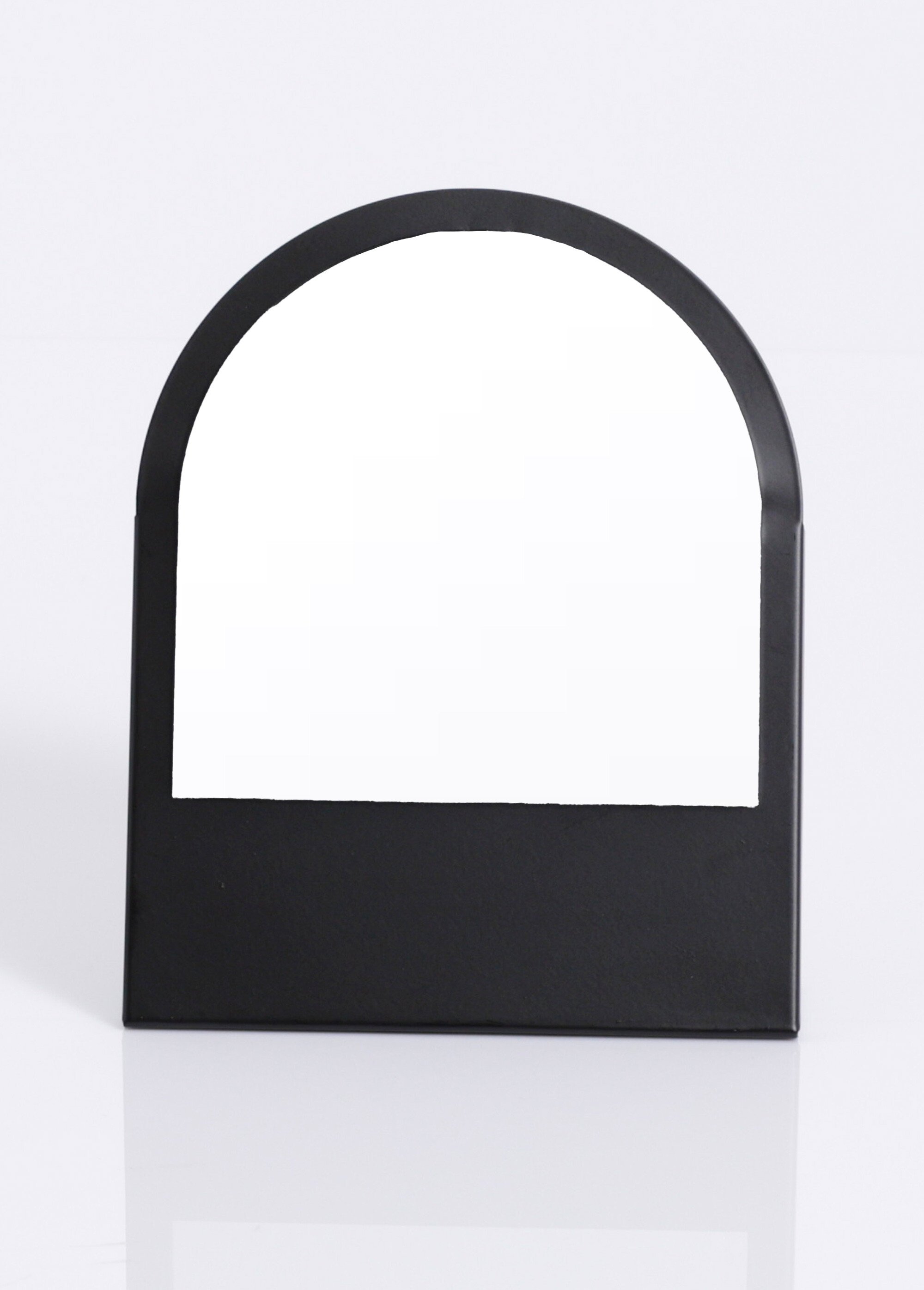 Miroir à poser en métal