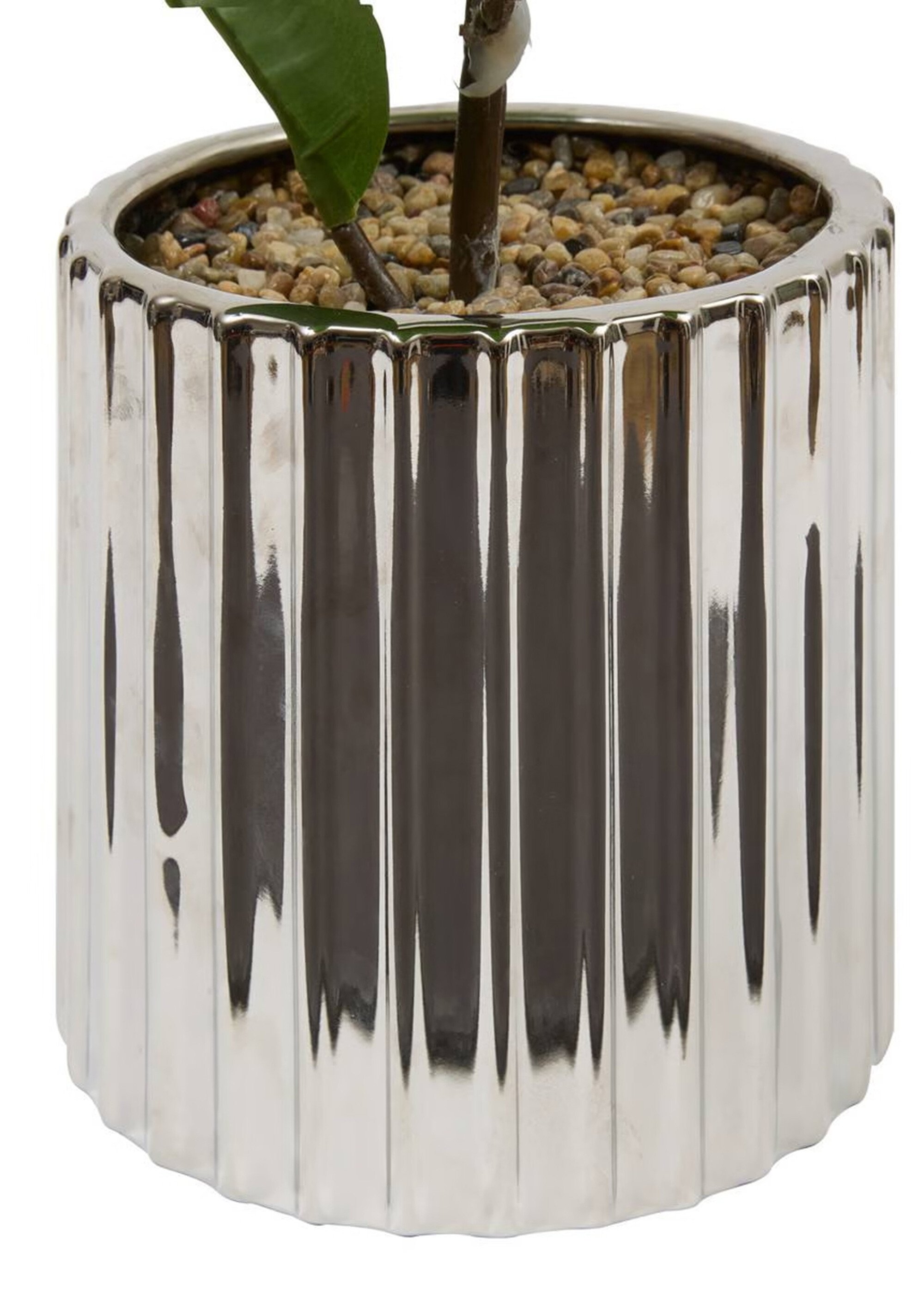 Plante artificielle Ficus robusta + pot Vert JJA-210134 DE1