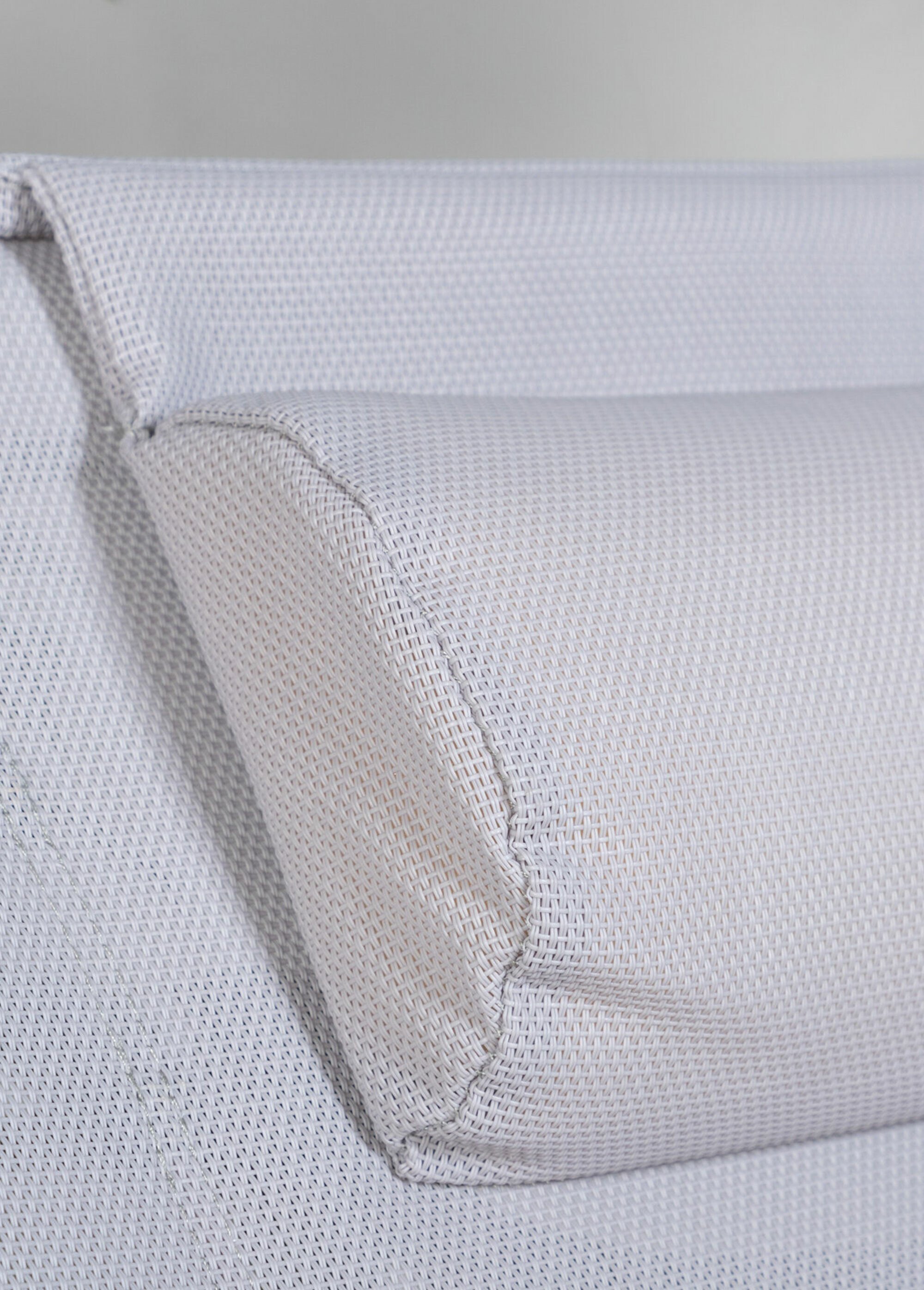 Transat avec coussin, structure acier GRIS VEN-1013-404 DE2