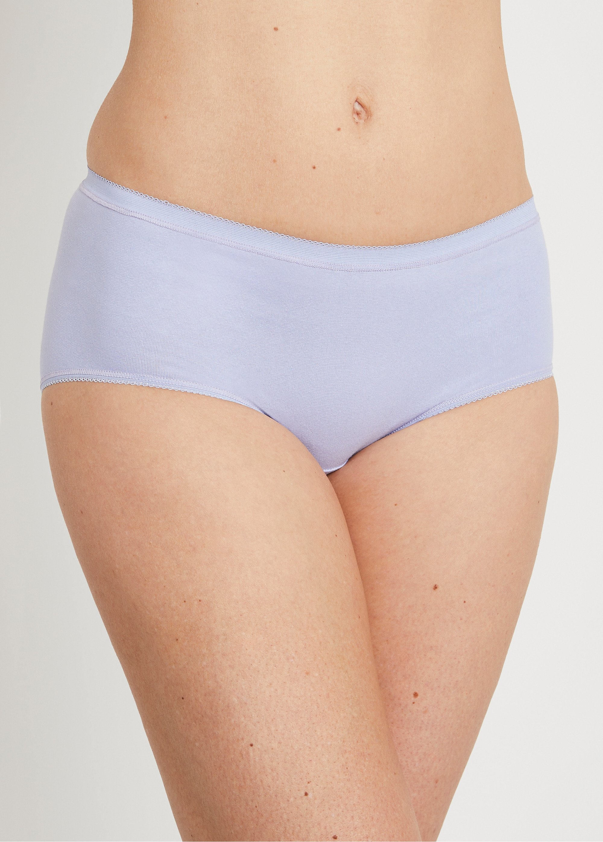 Culotte taille normale galbante coton