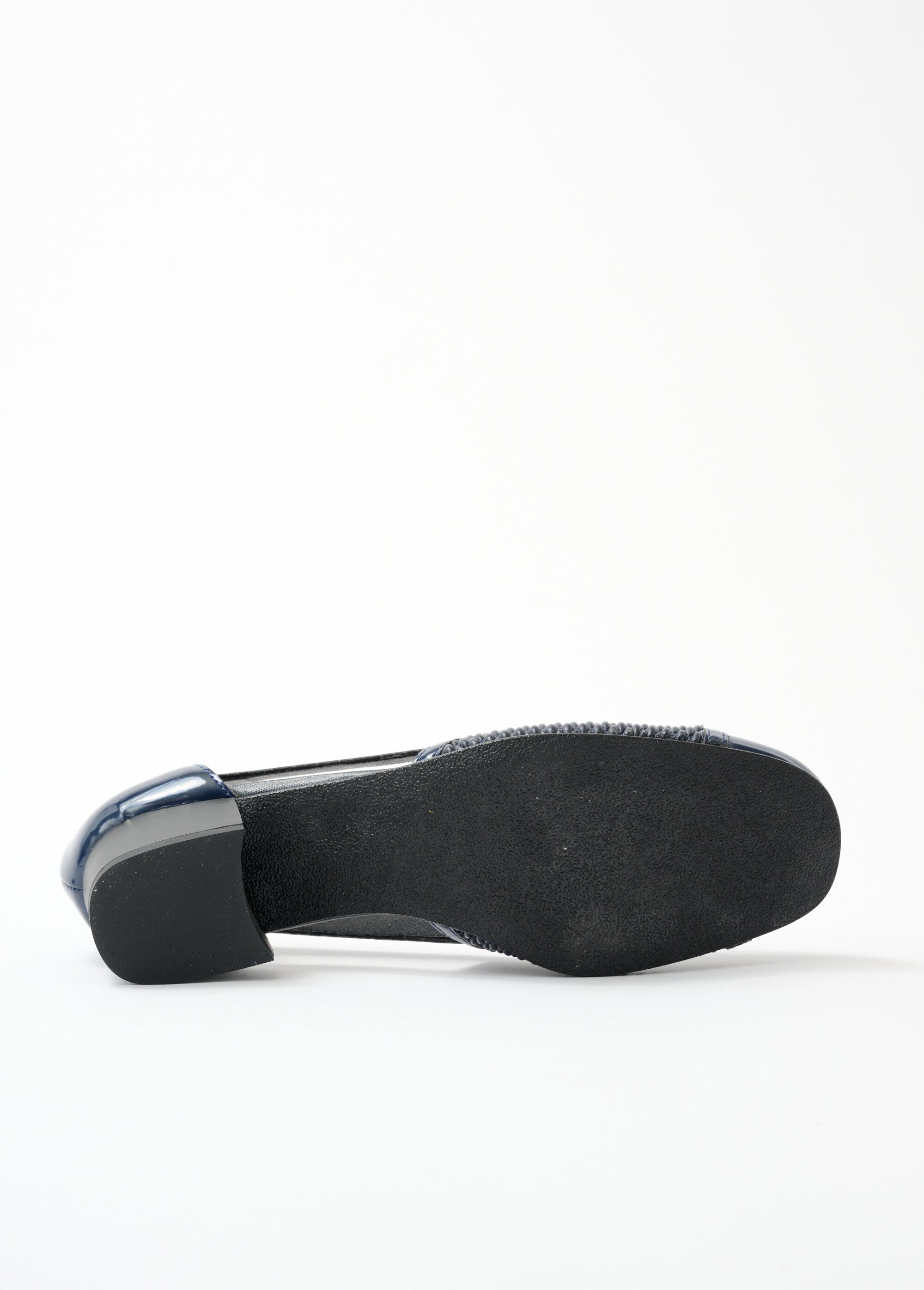 Escarpins cuir largeur confort pieds sensibles Femme Bleu OLETHEA UN1