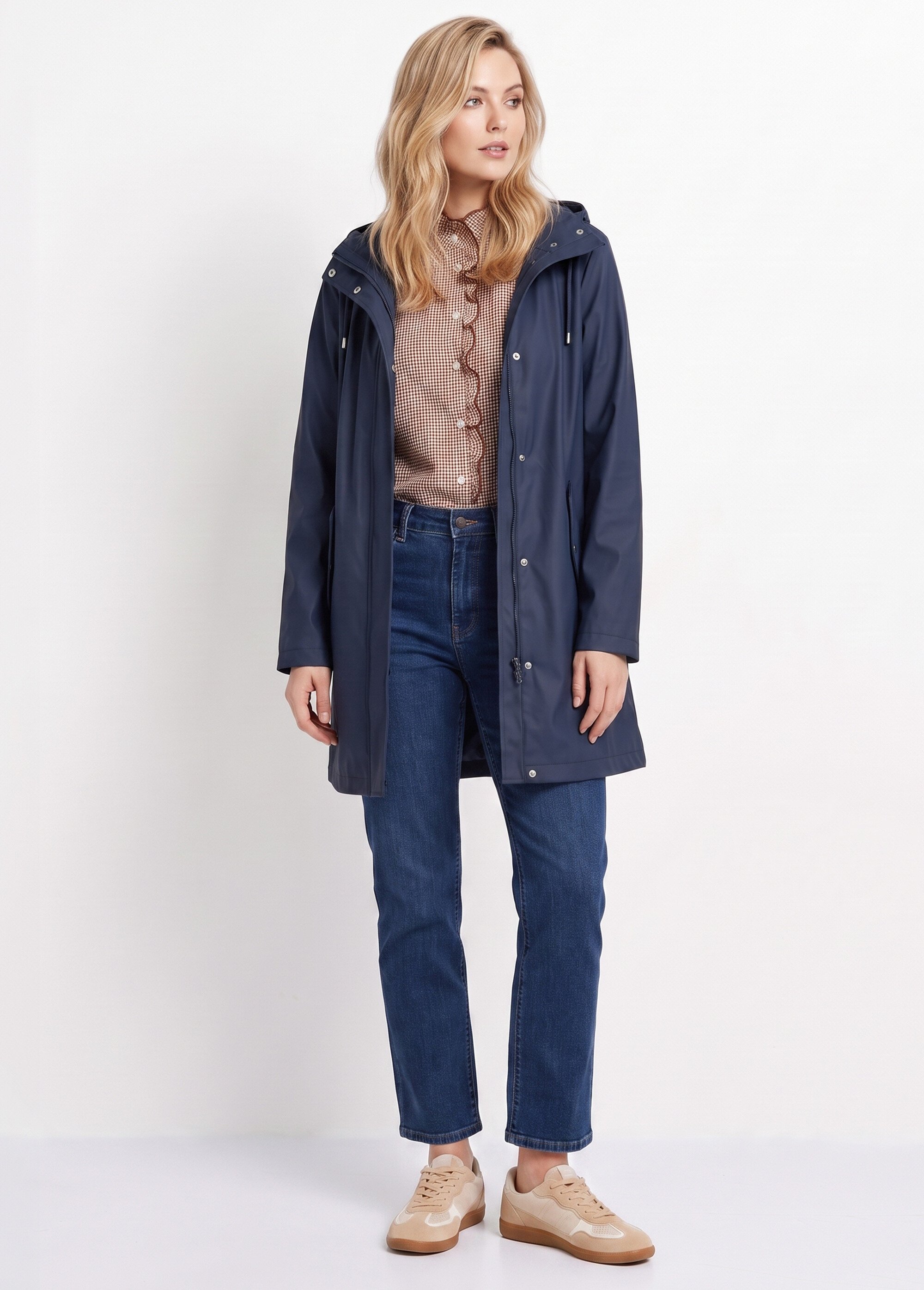 Jean 5 poches cigarette, spécial PETITE Femme Bleu OR-JD605 SI1