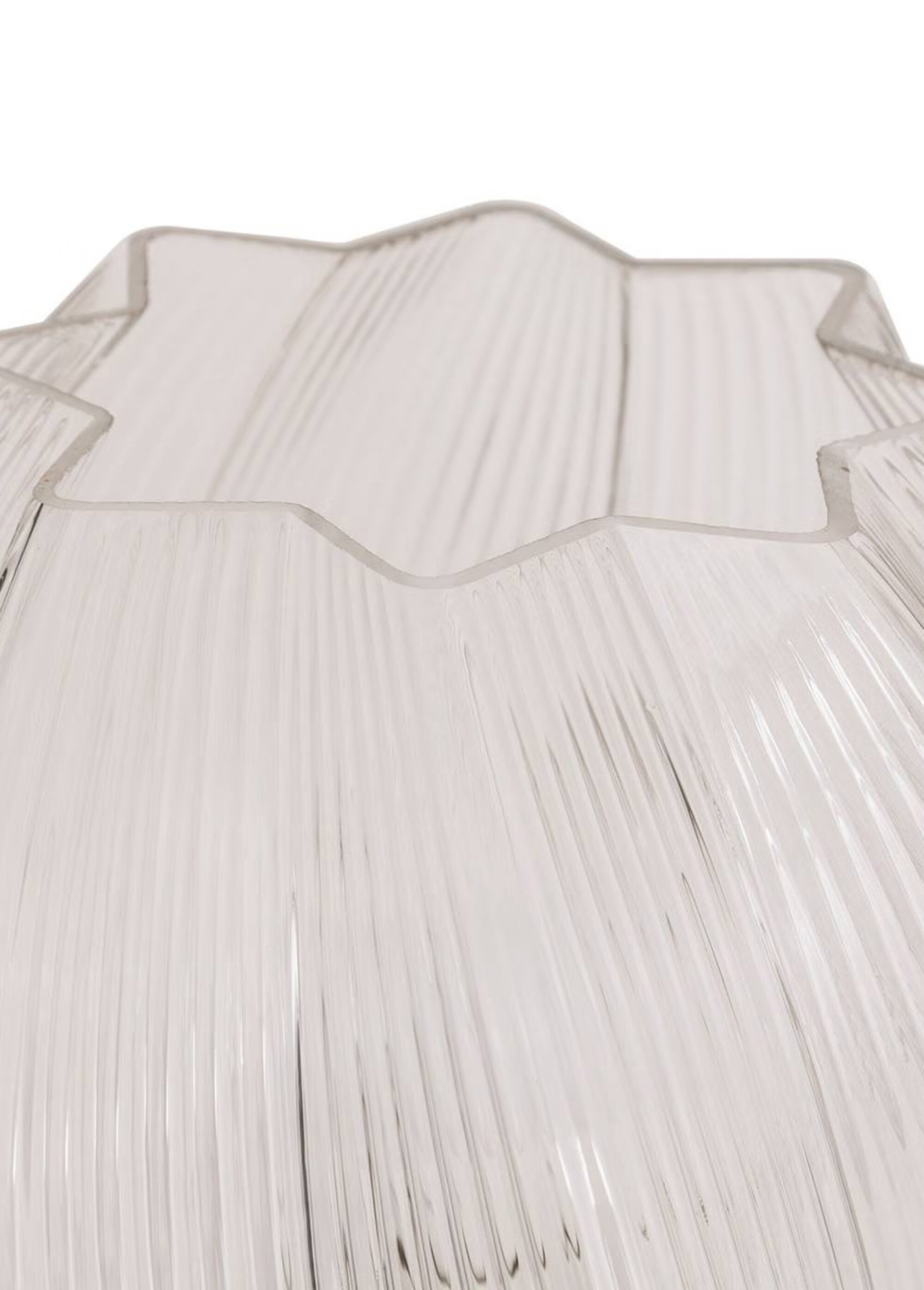 Lampe à poser abat jour tulipe en verre VERT JJA-210349A DE1