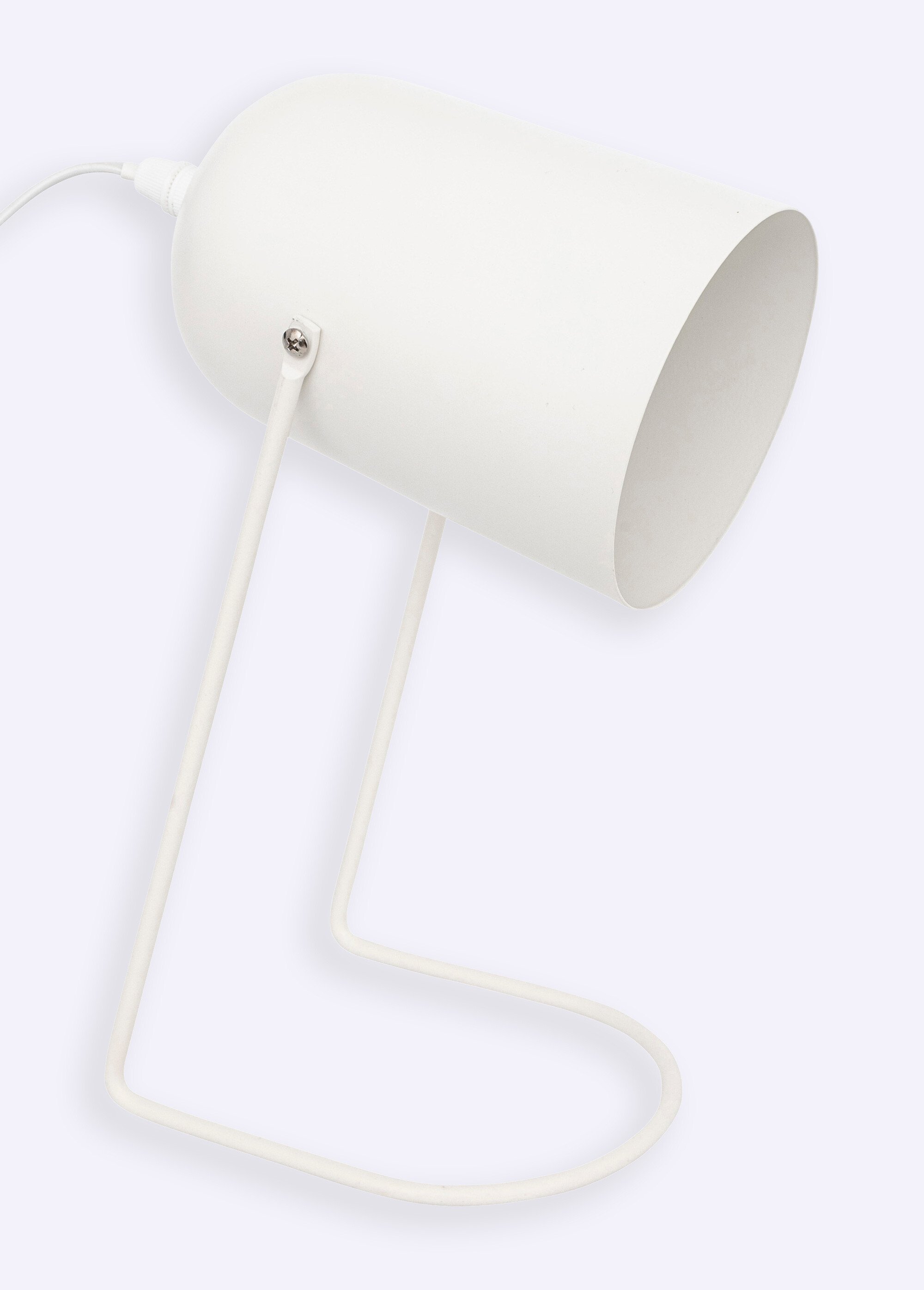 Lampe à poser épurée en acier, Faro BLANC JJA-202672 FA1