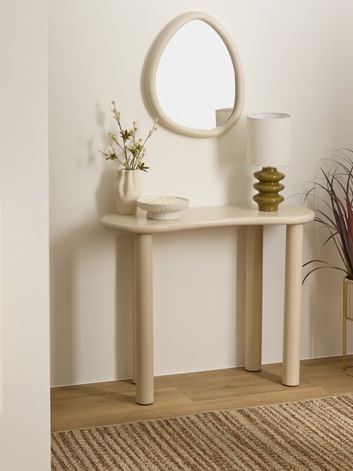 Lampe à poser pied torsadé céramique VERT JJA-210386B SI1