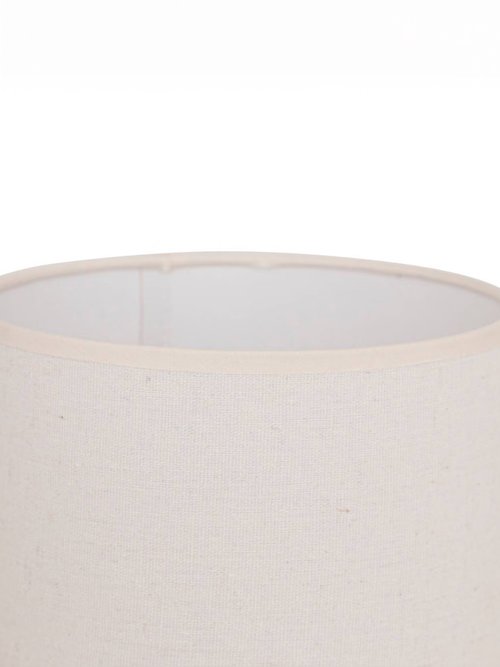 Lampe à poser pied torsadé céramique ORANGE JJA-210386B DE1