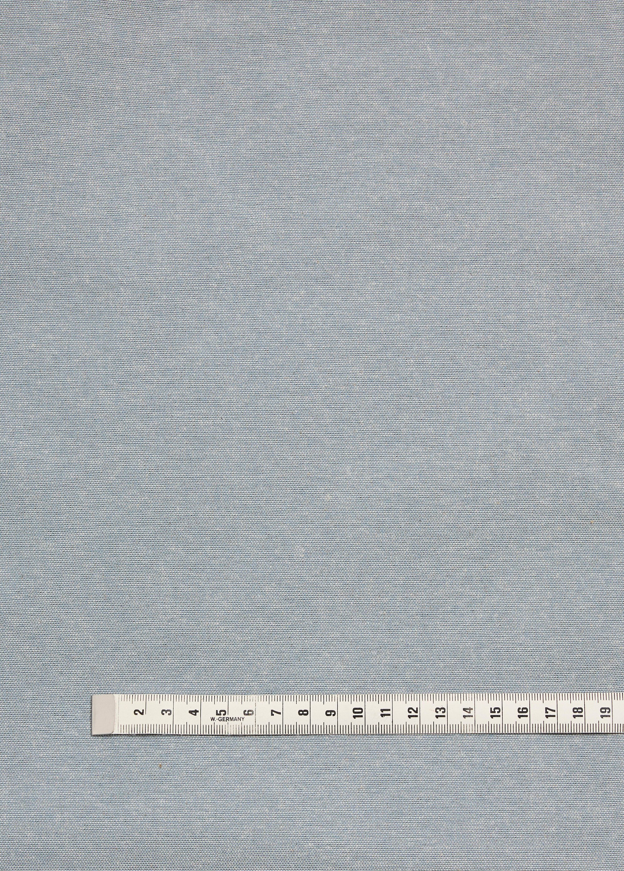 Coupon tissu coton épais style chambray