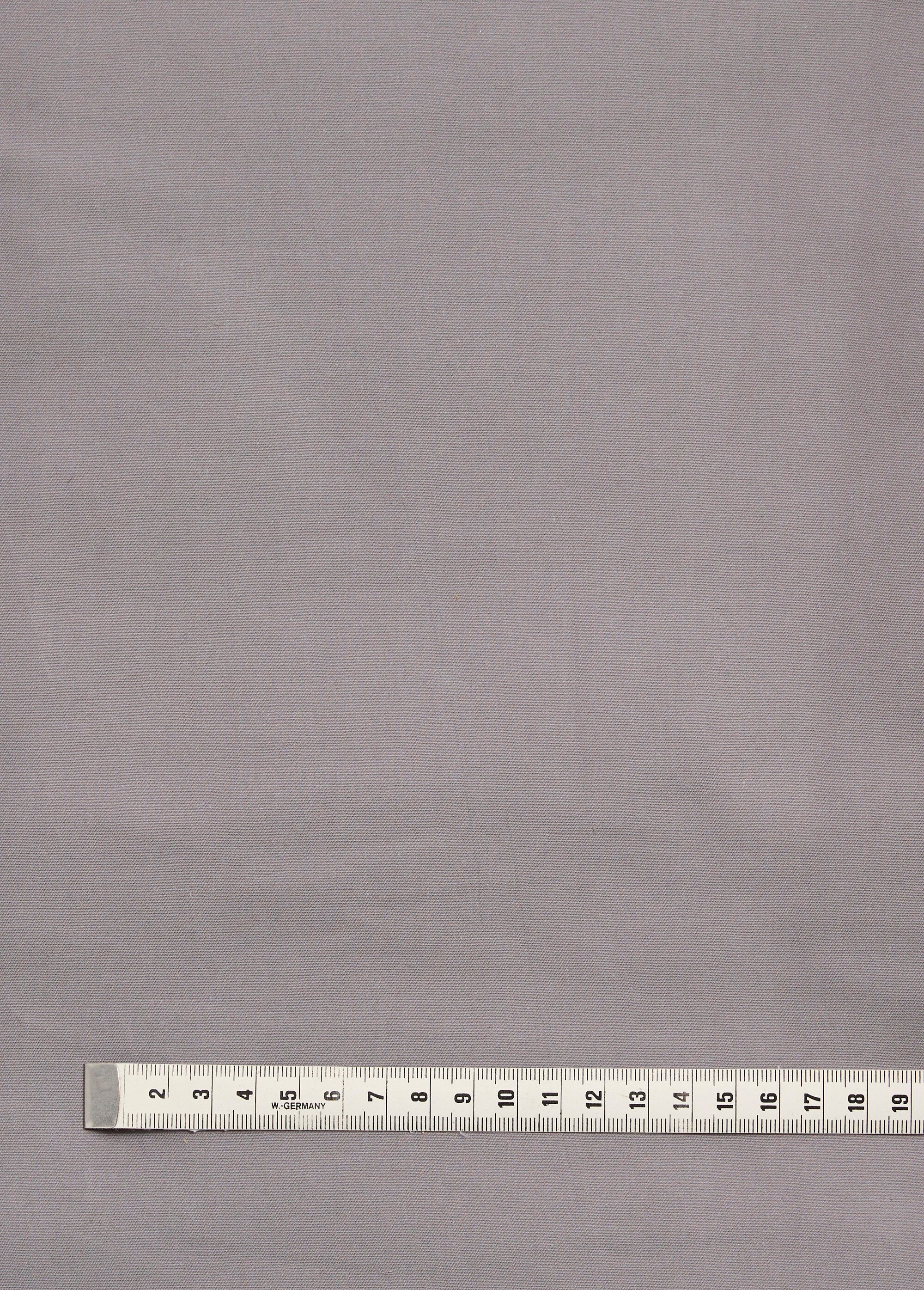Coupon tissu coton effet popeline, Tourterelle
