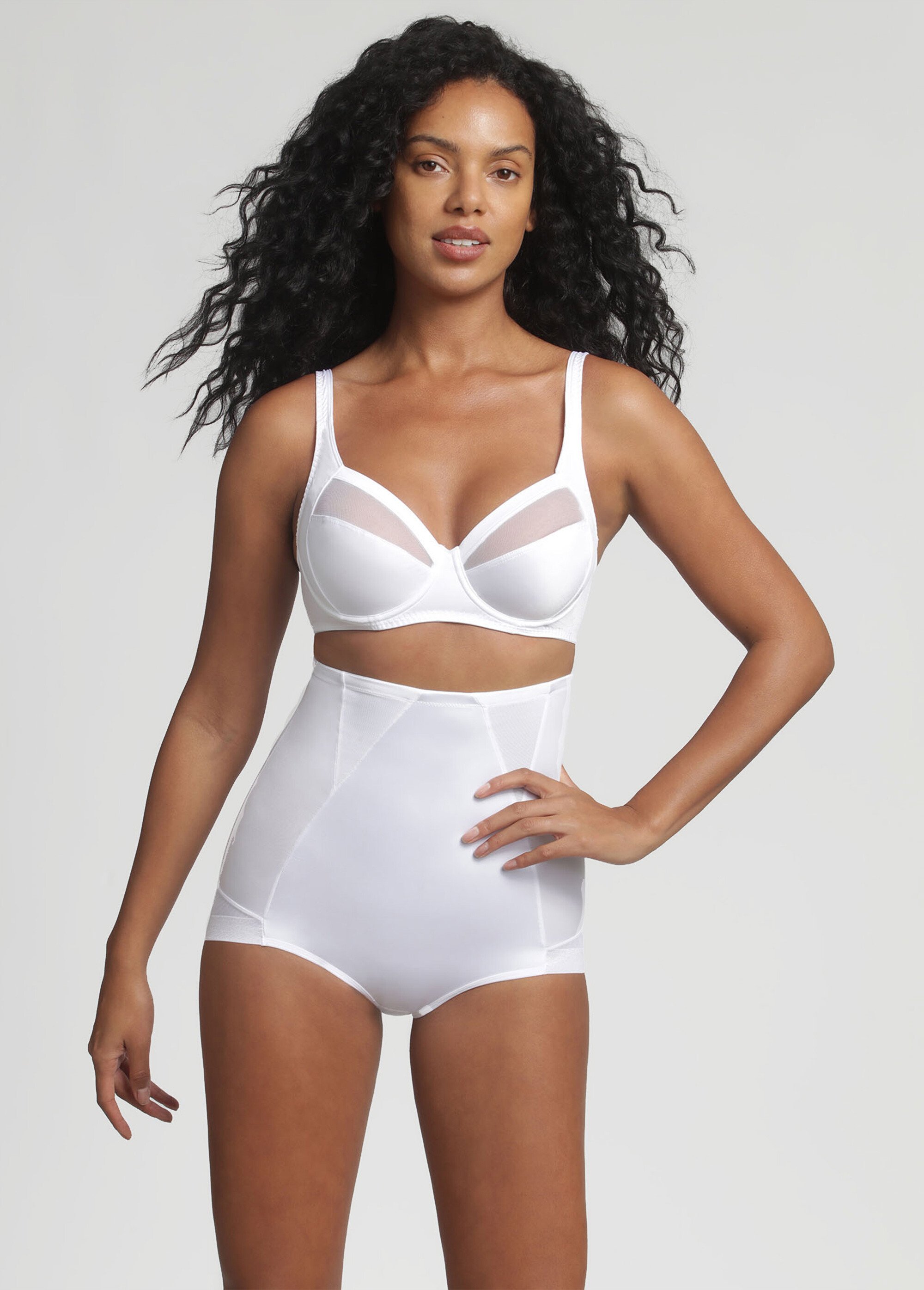 Gaine-culotte serre-taille maintien Femme Blanc VAMENCO SF1