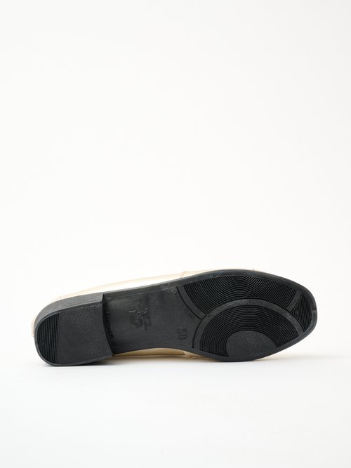 Sandales bout ouvert cuir Femme Doré ORGANZA UN1