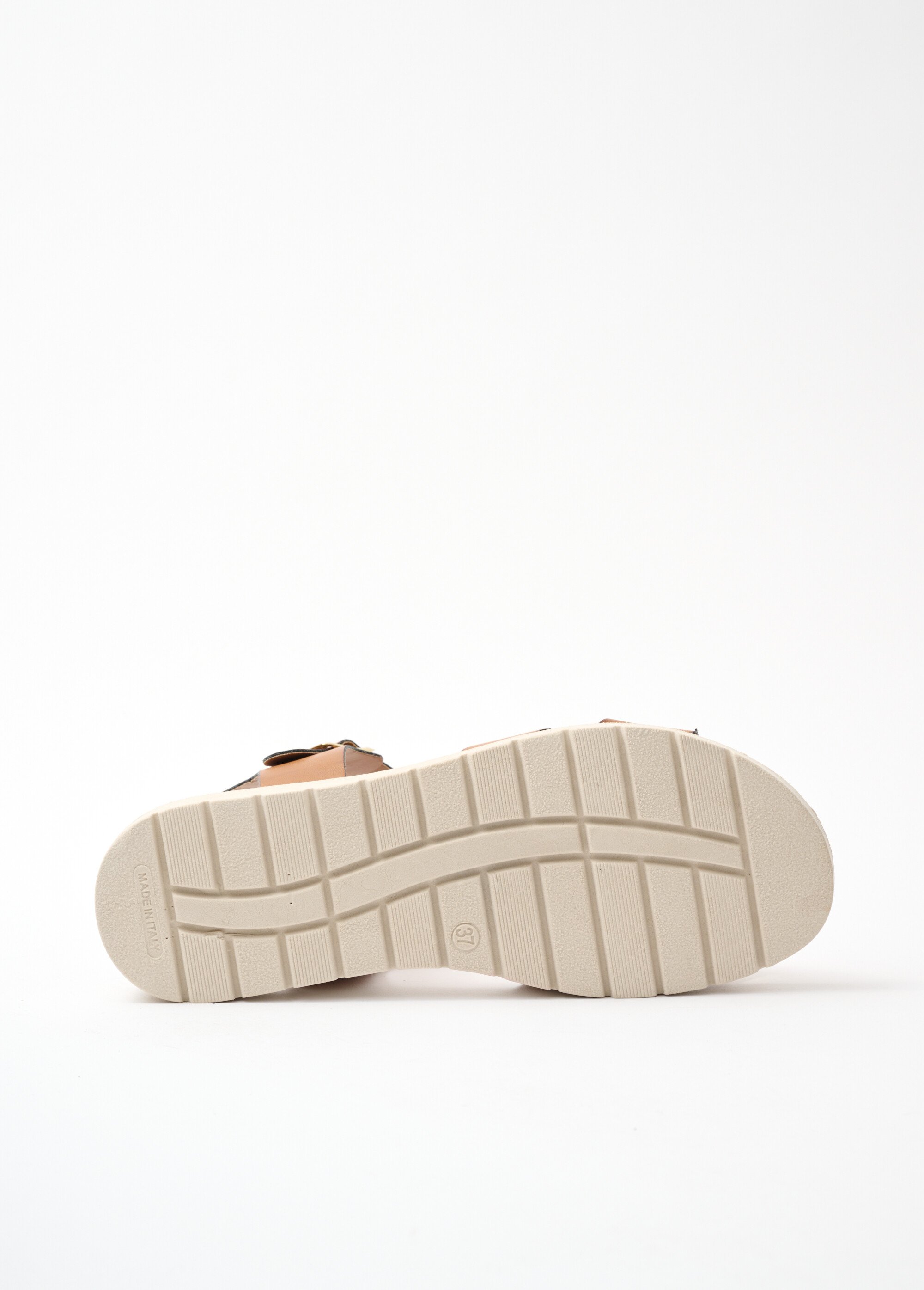 Sandales vegan largeur confort Femme Beige OCIENDA UN1