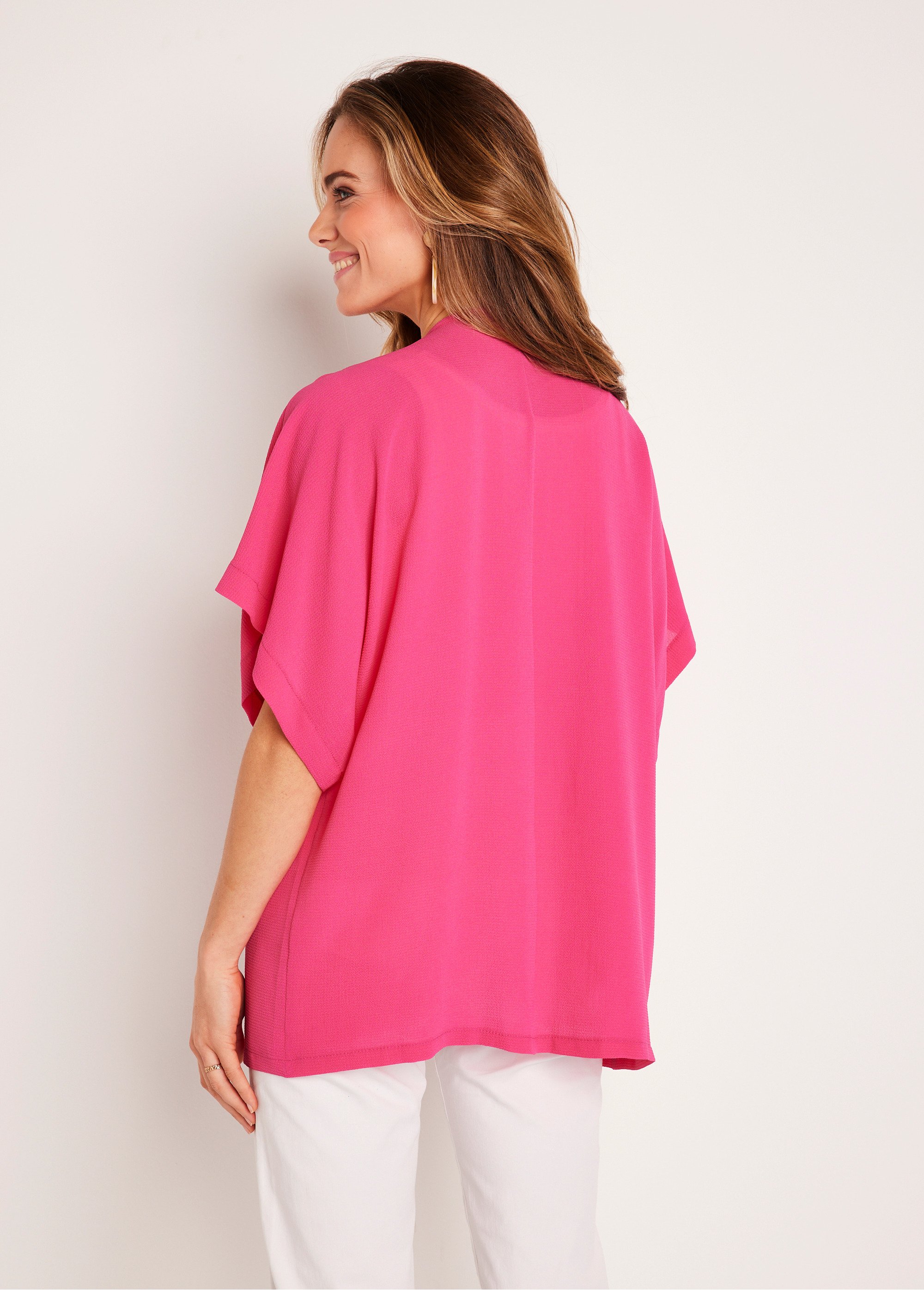 Veste longue légère fluide