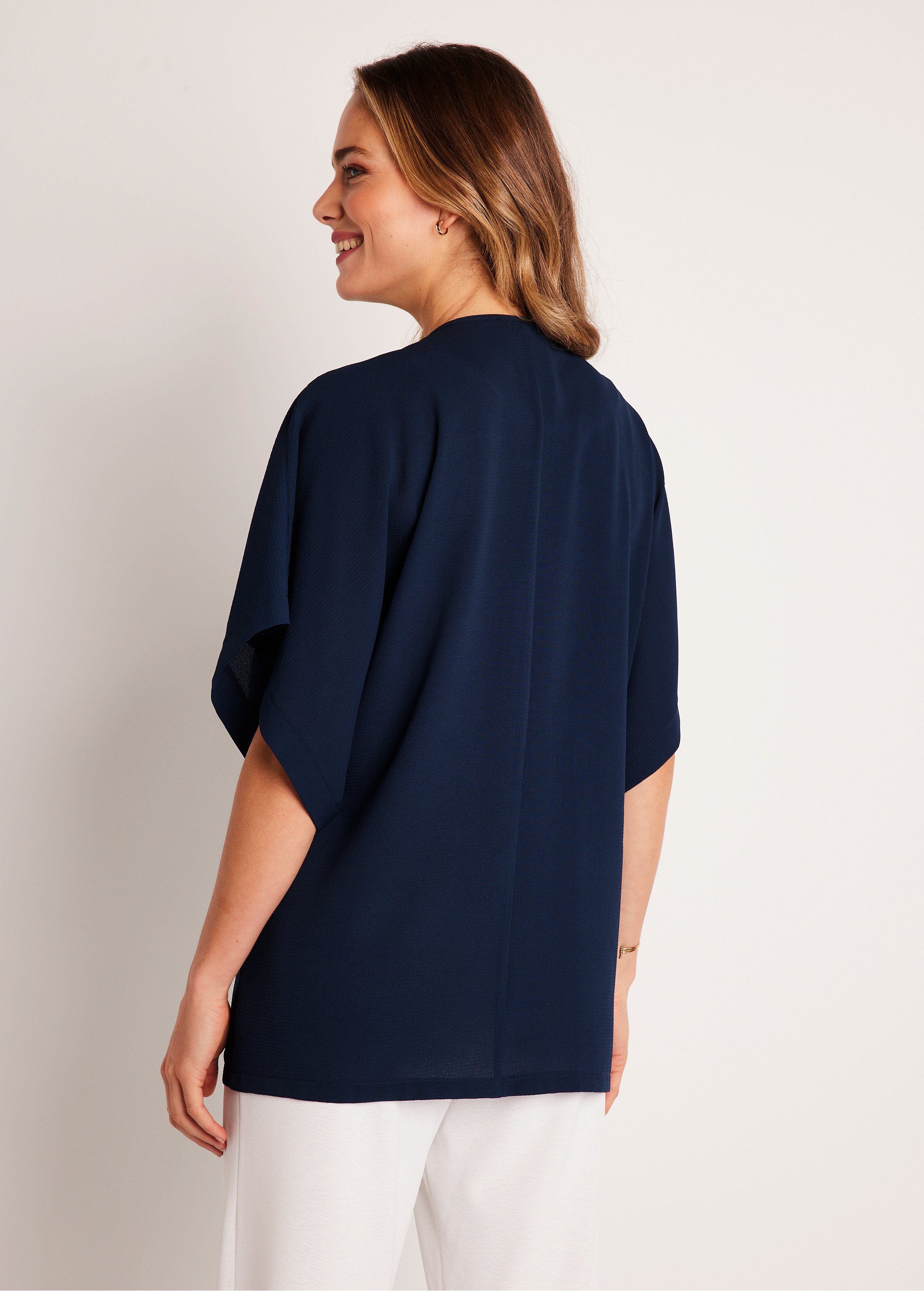 Veste longue légère fluide