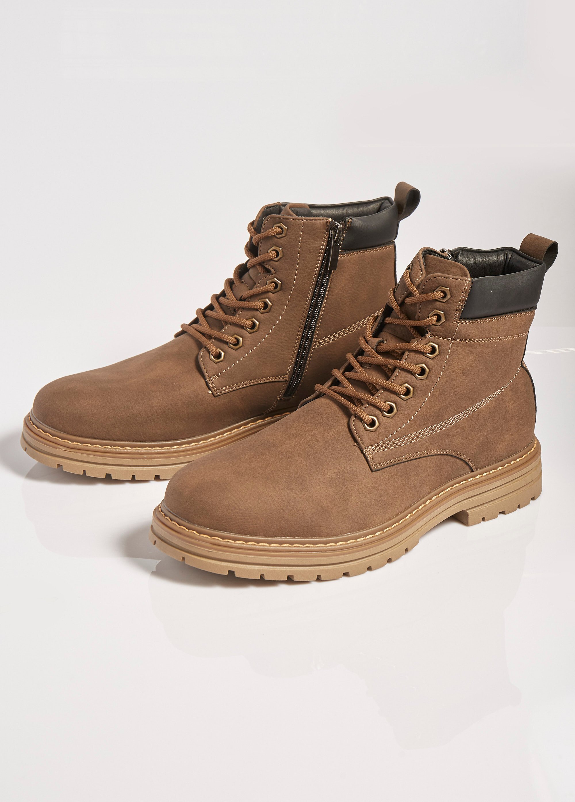 Chaussures montantes, type Yellow boots Homme Marron YIM82261 DE1