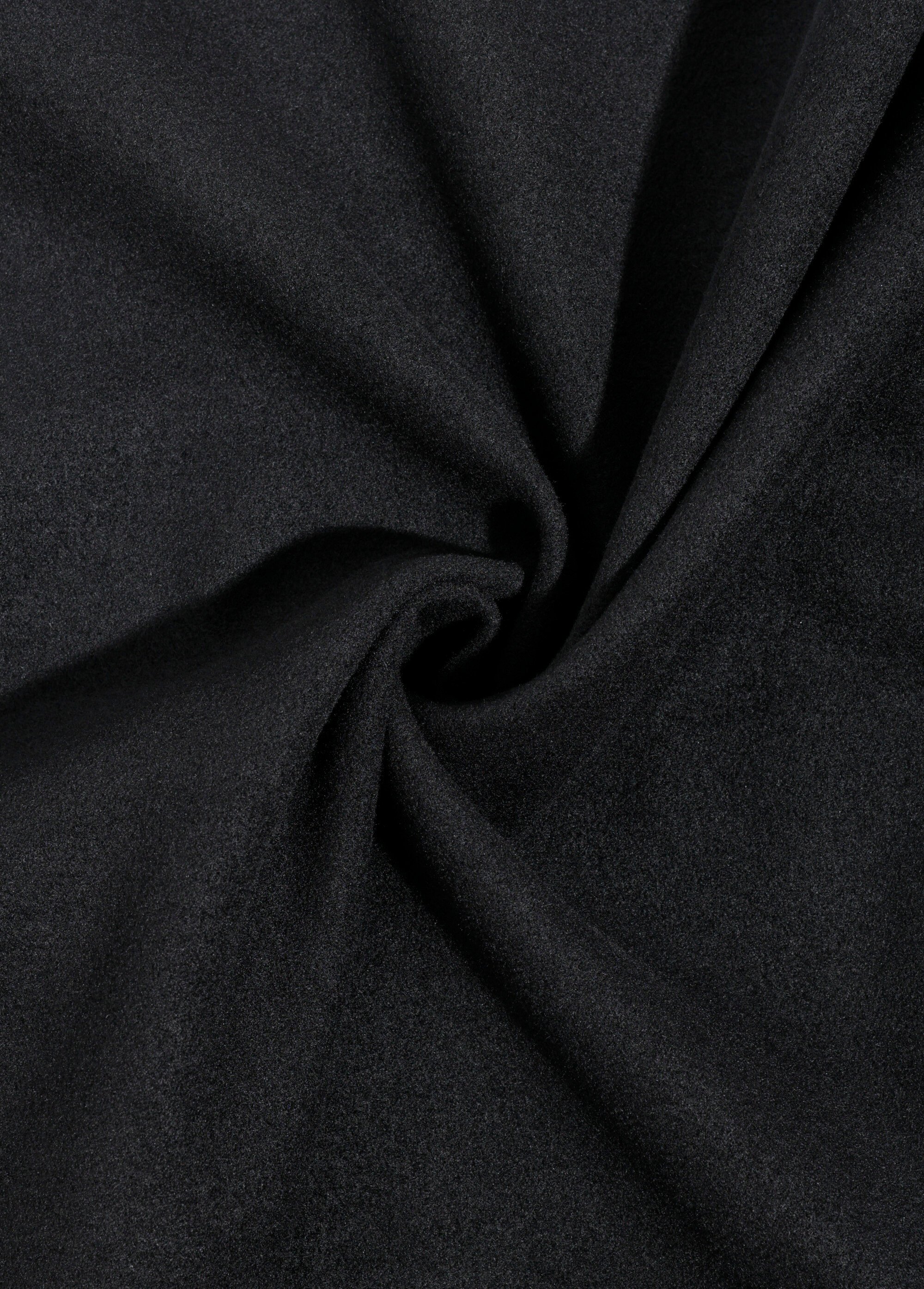 Coupon tissu épais foncé NOIR COT116618 FA1