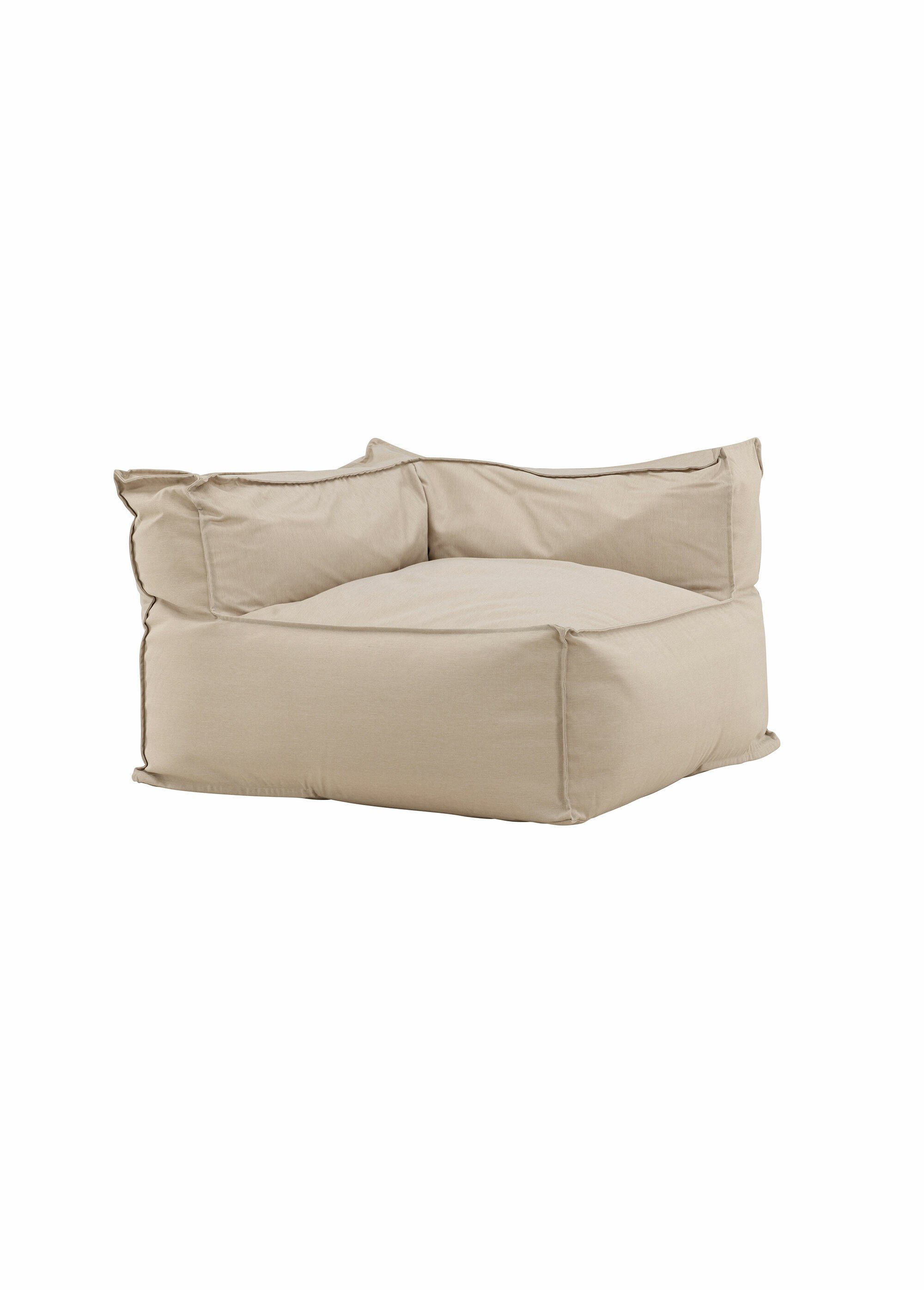 Fauteuil d'angle en tissu anti UV