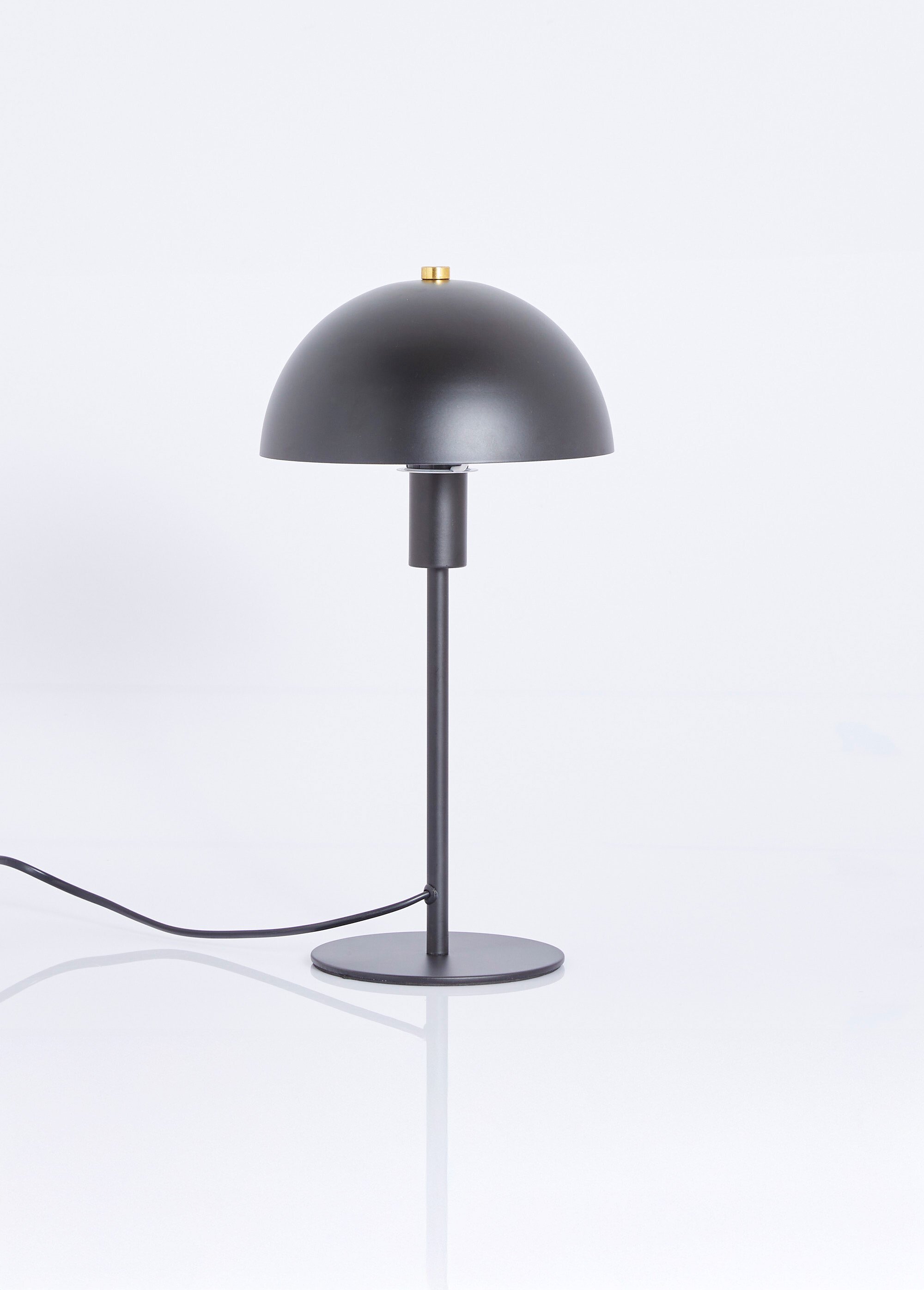 Lampe à poser en métal, style épuré
