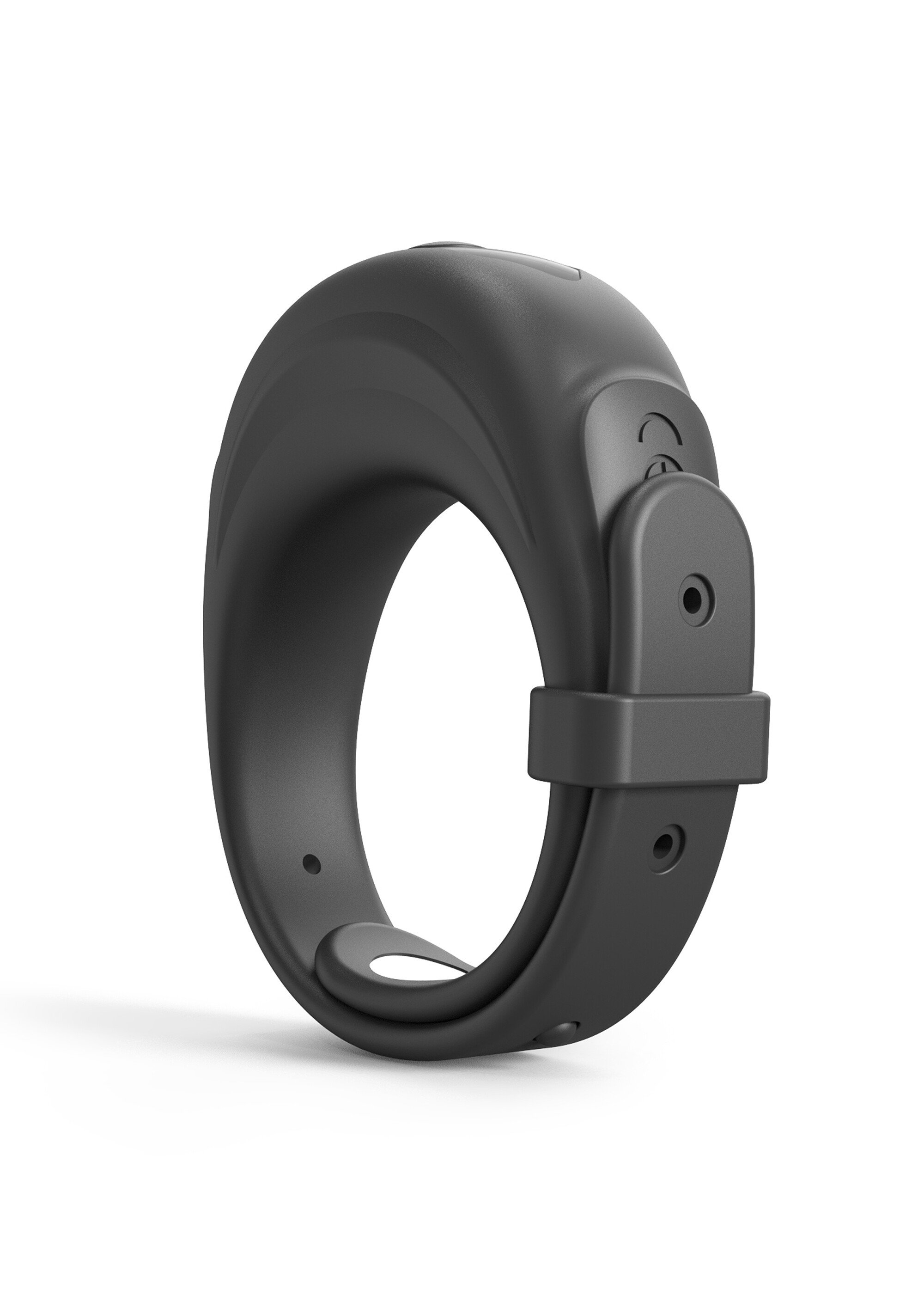 Sextoy cockring pénien, Fit vibe ring NOIR LOV-6073230 FA1