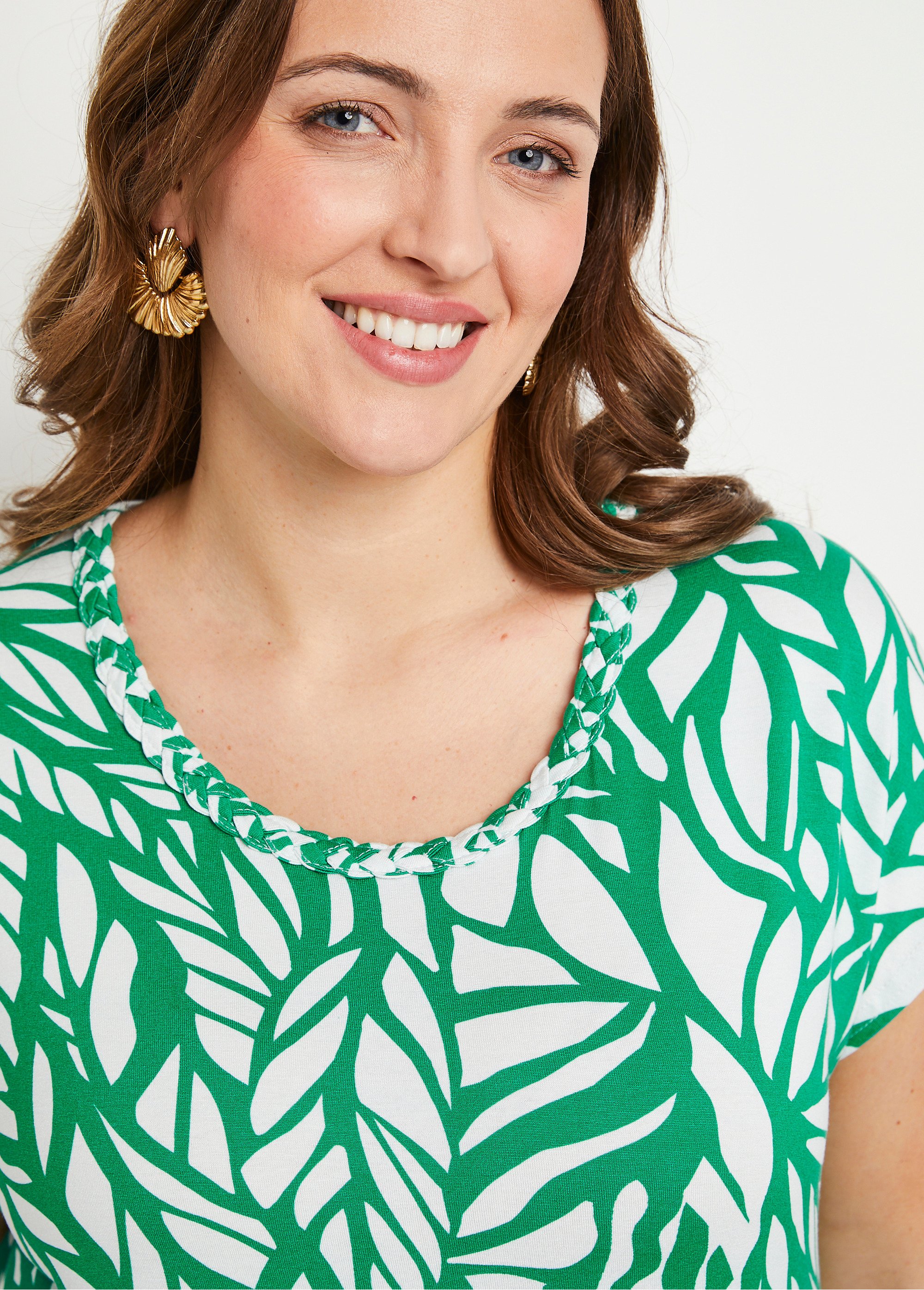 T-shirt court motif graphique