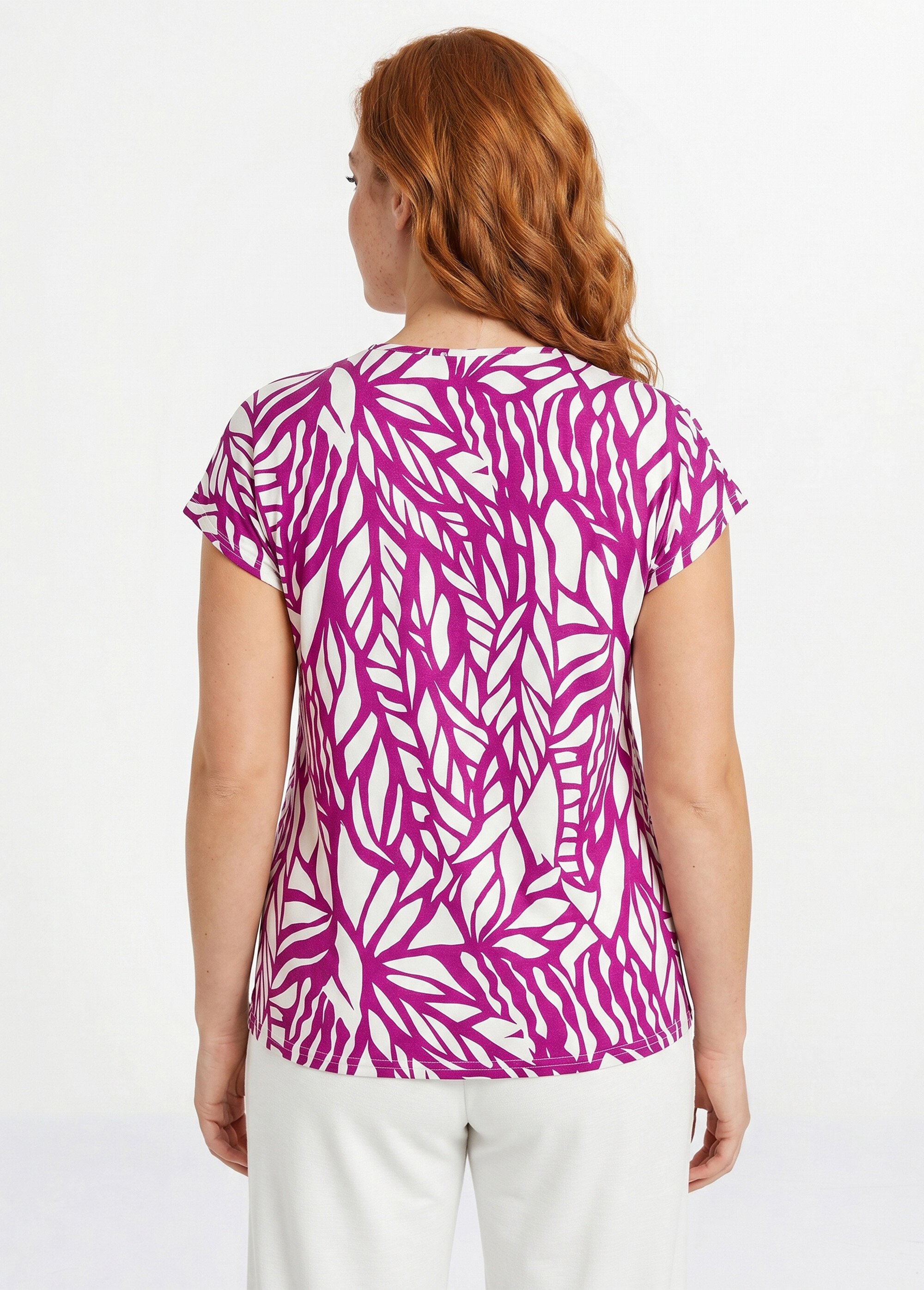 T-shirt court motif graphique