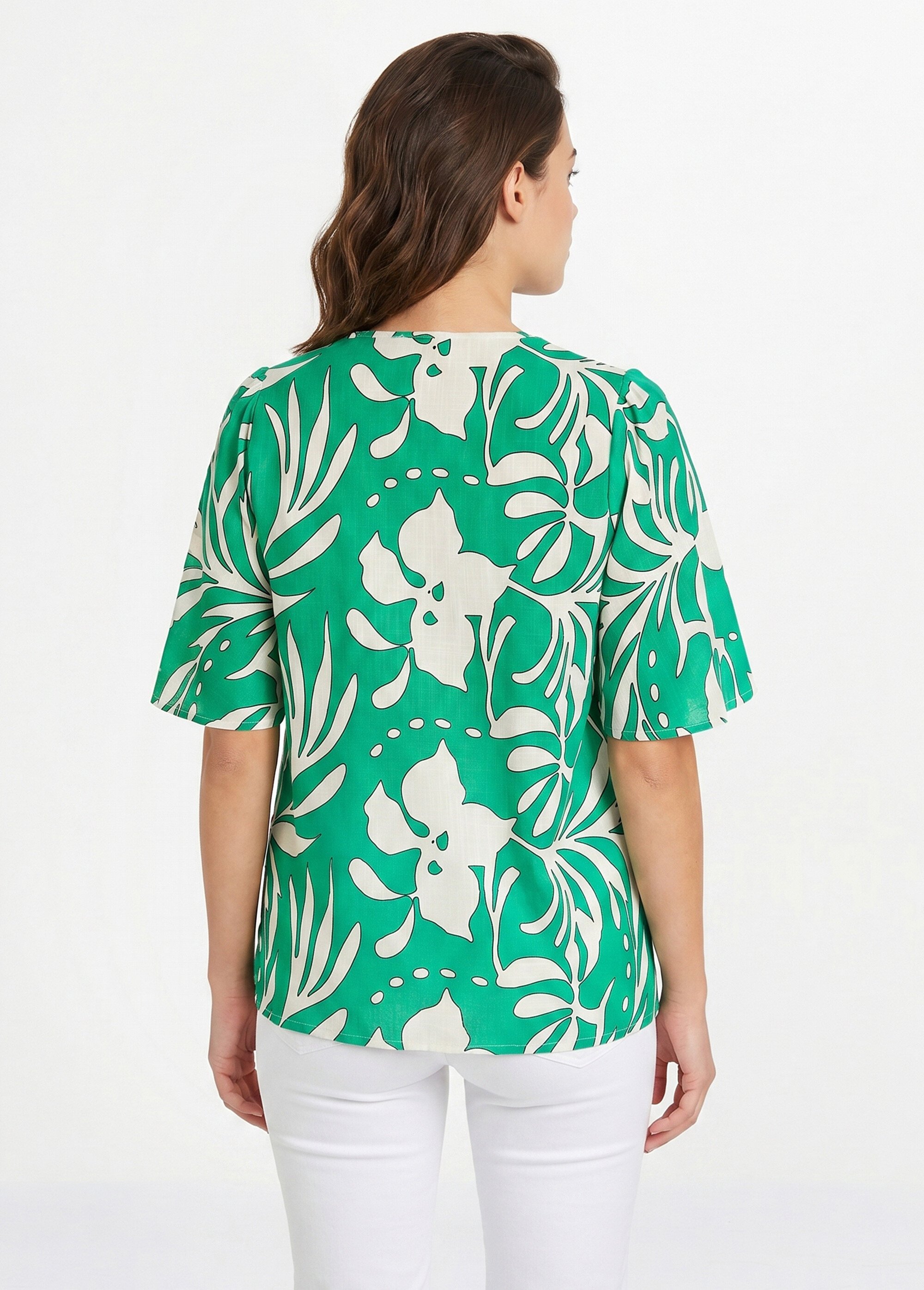 Tunique ample longue Femme Vert CANDELA DO1