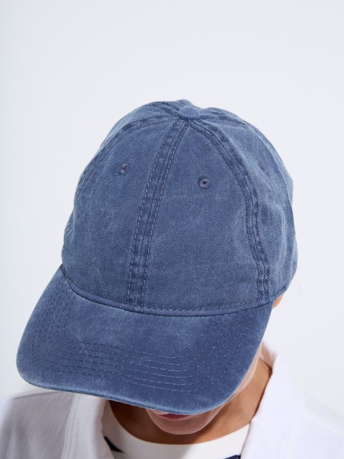 Casquette look denim en toile Femme Bleu UNITY DE1